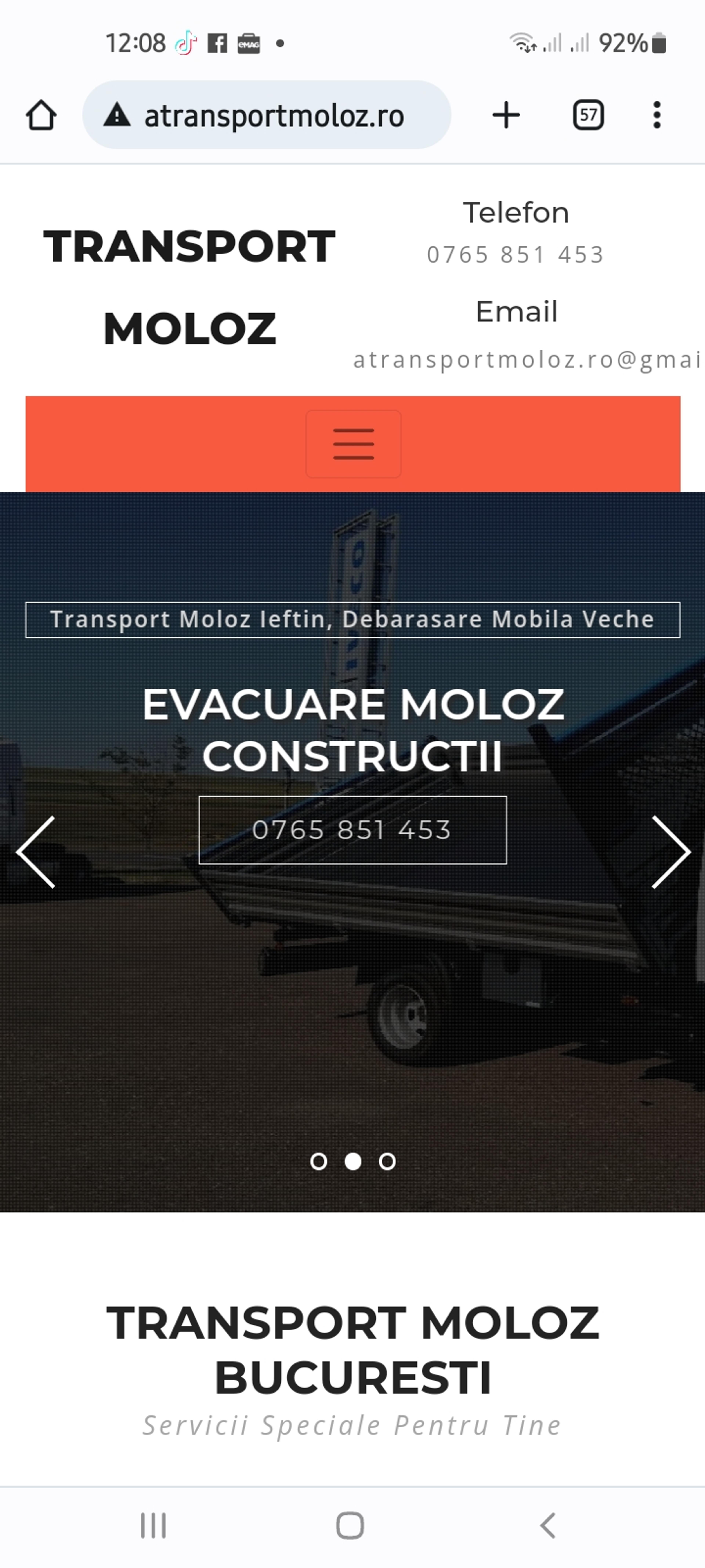 Debarasare moloz