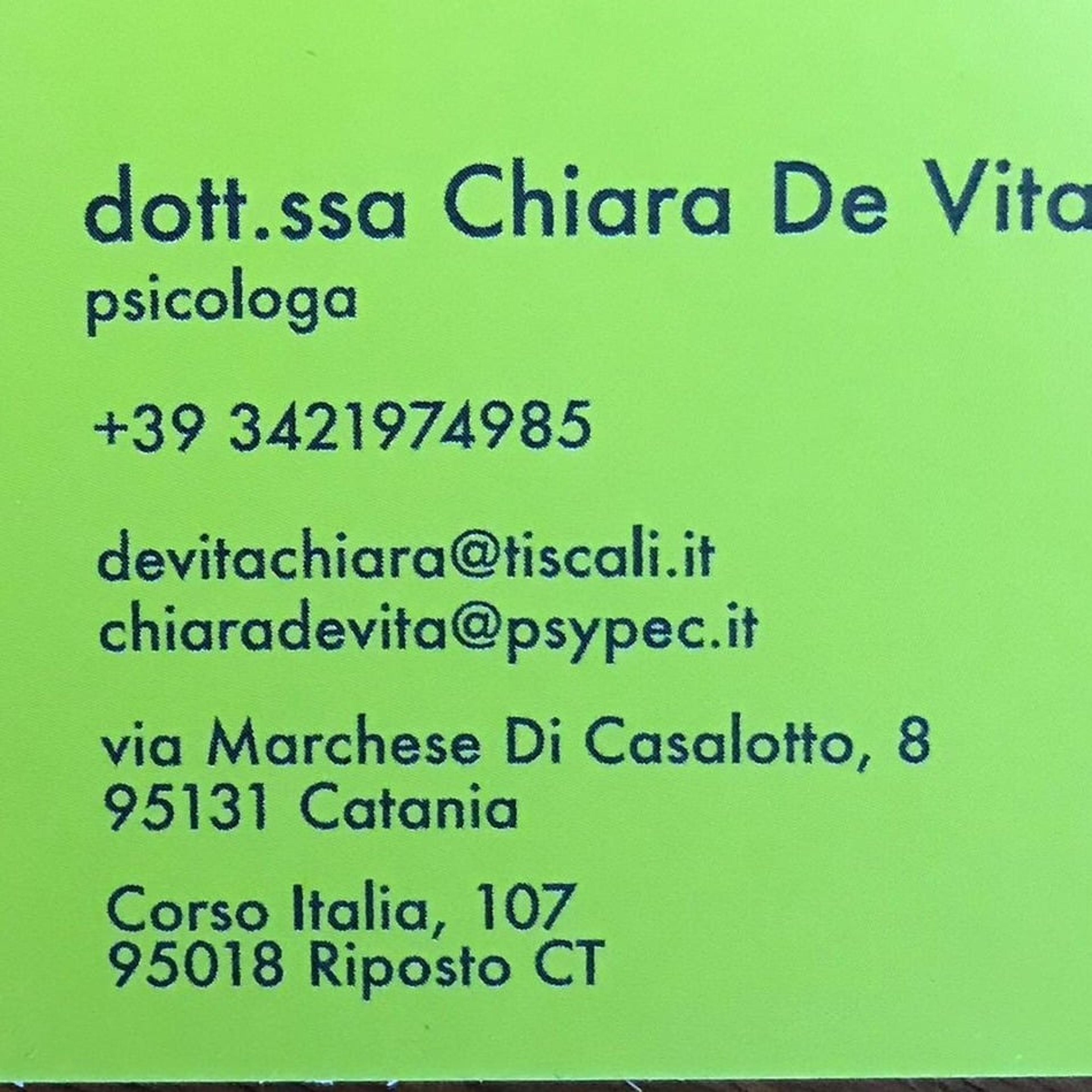 Chiara De Vita