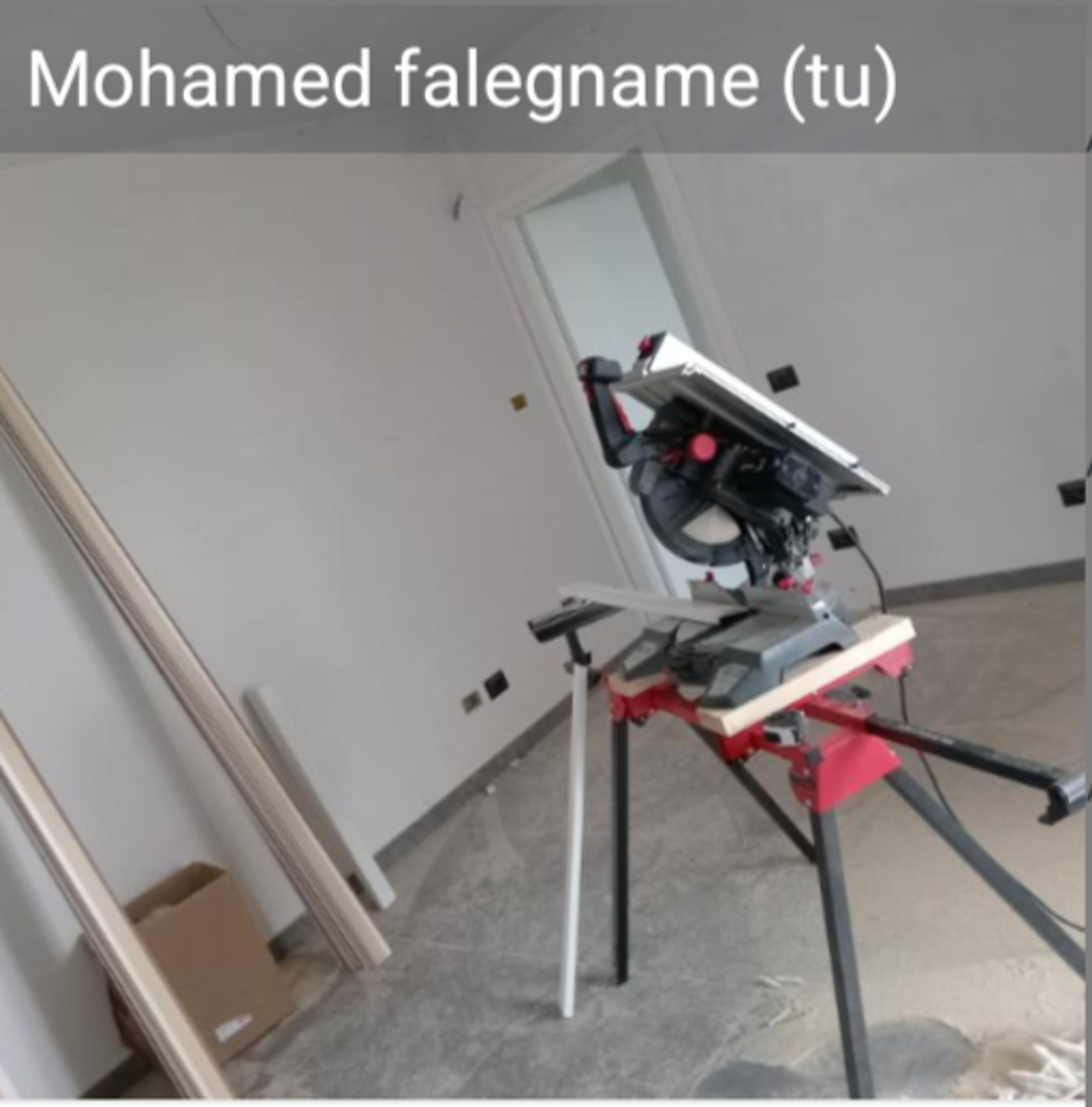 Mohamed Il falegname