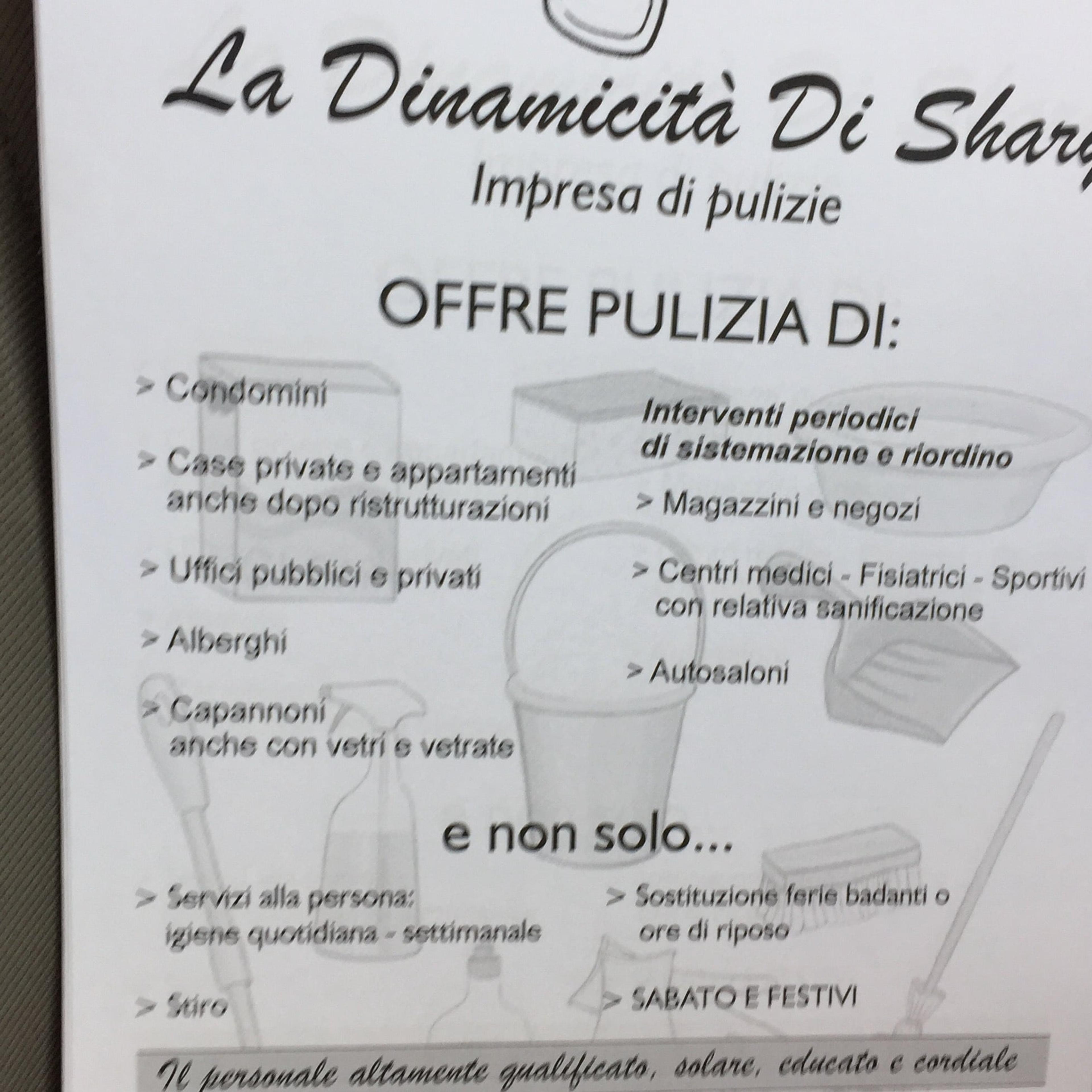 La dinamicità di shary di Elbouardy Crifa