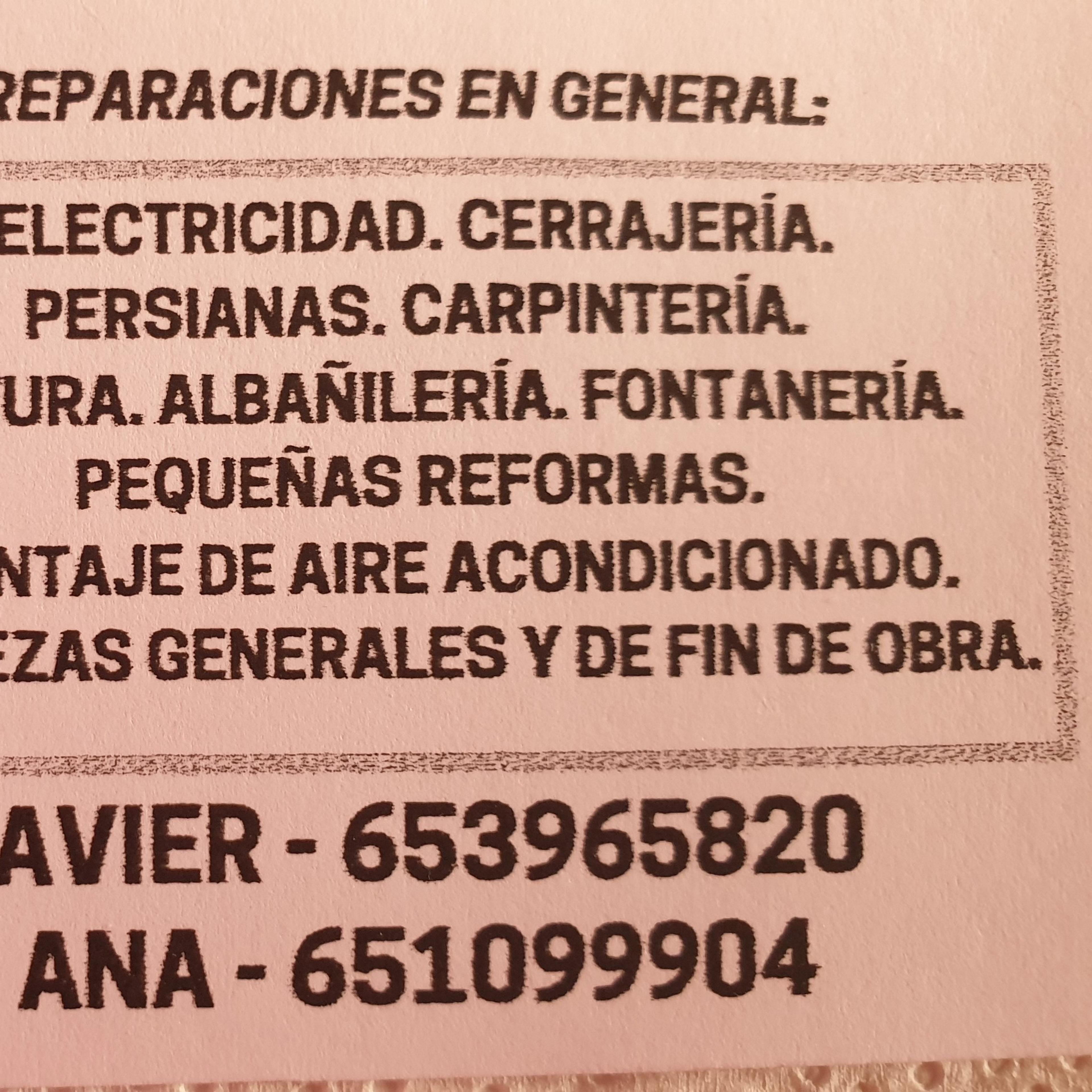 Javier Multiservicios