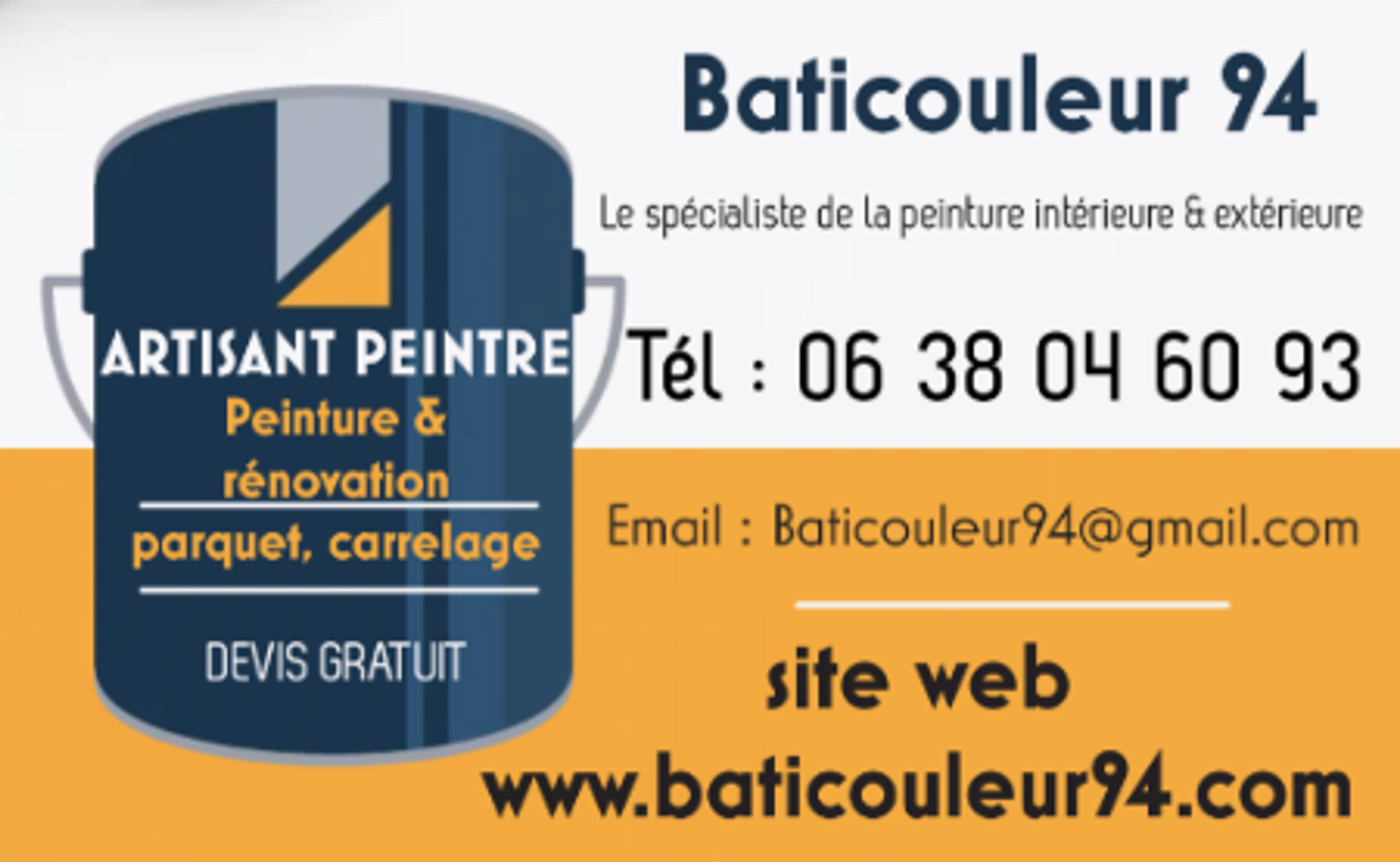 BATICOULEUR 94 ENTREPRISE DE PEINTURE