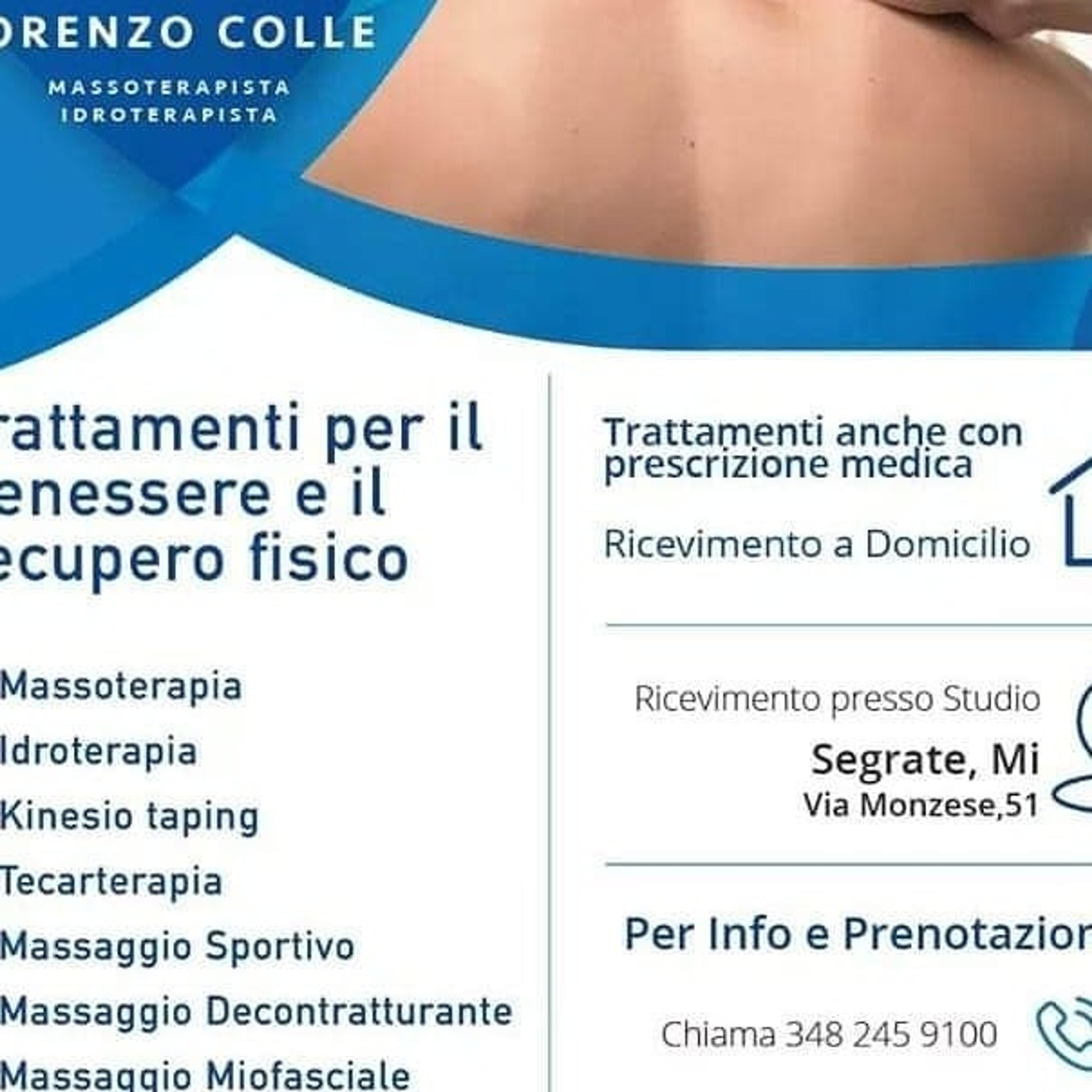 Studio colle massoterapia