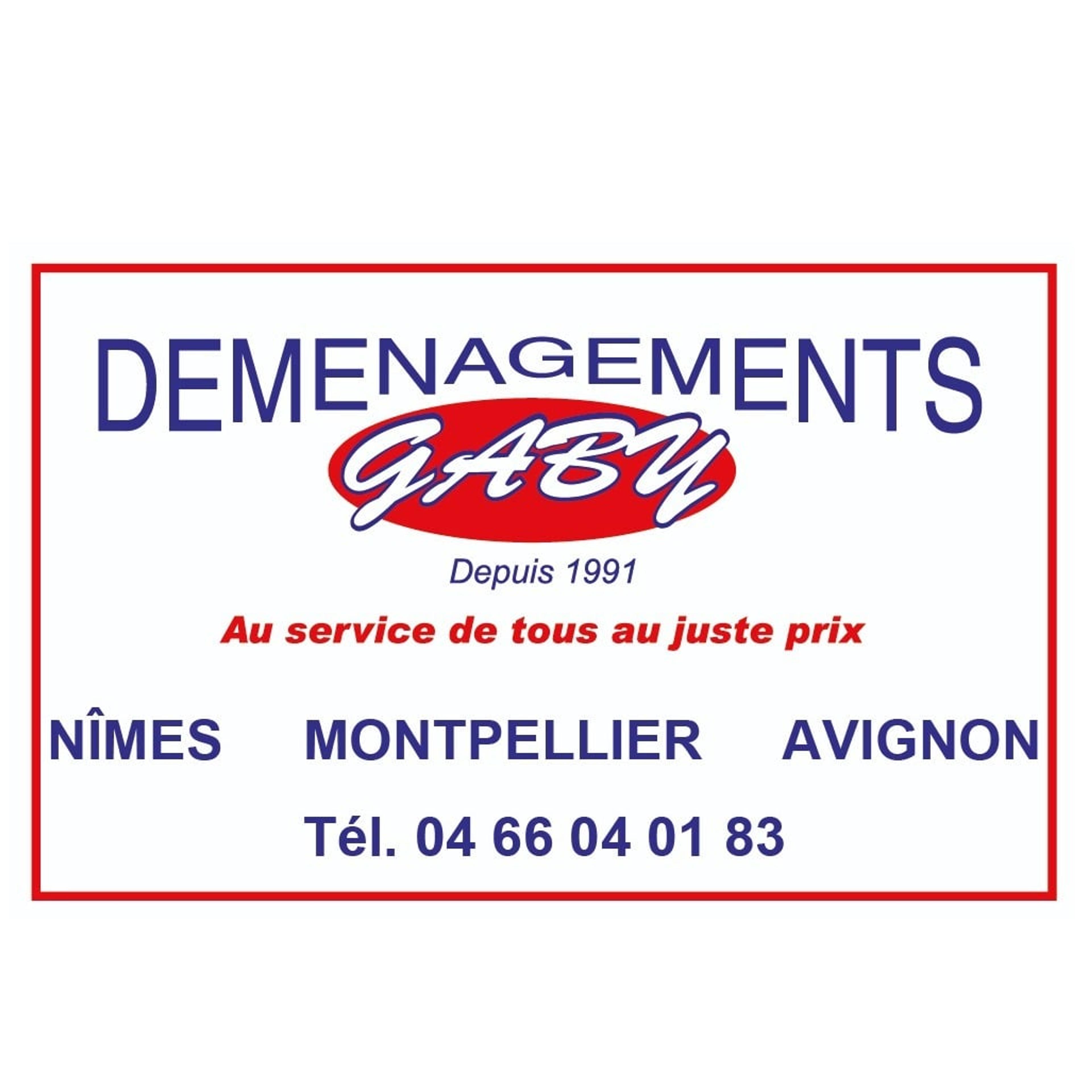 Demenagement Gaby