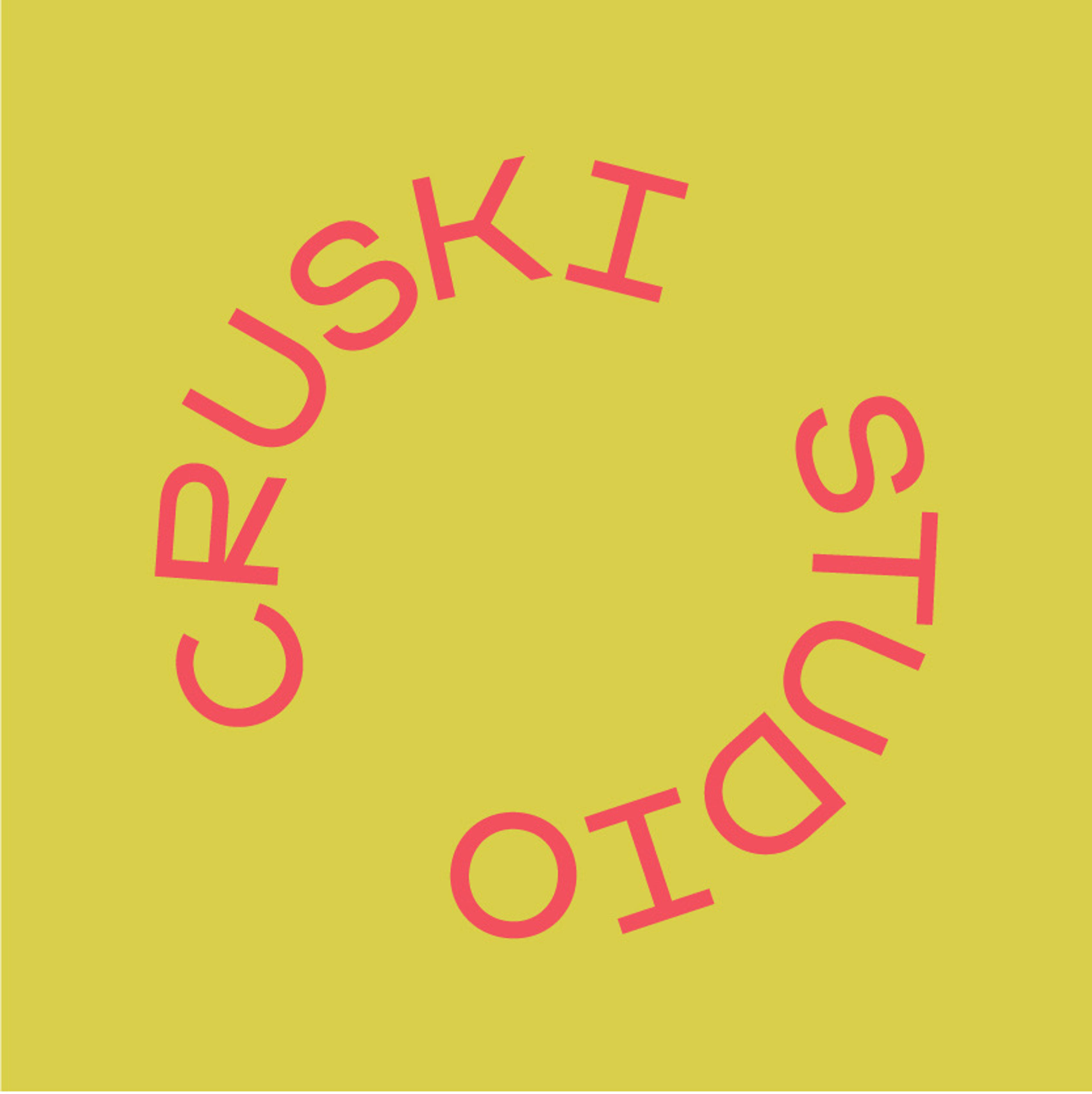 Cruski studio craftsmanship & graphic design
