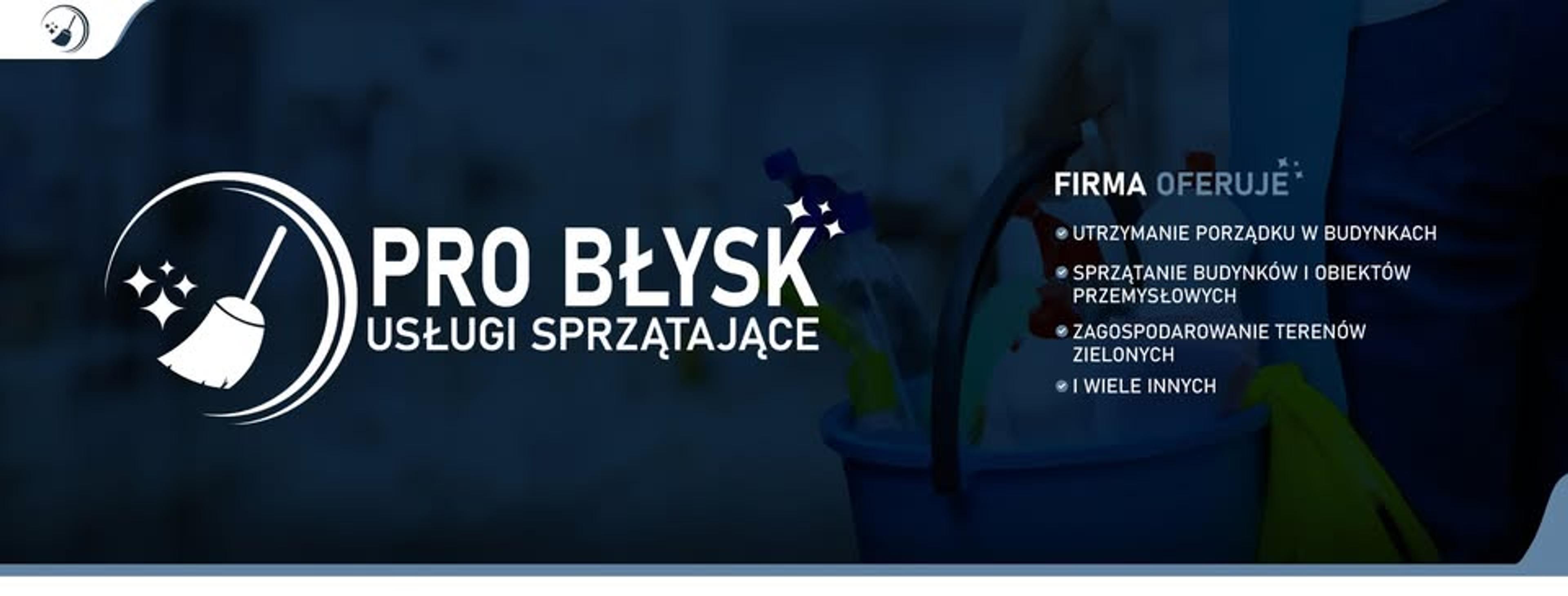 PRO BŁYSK USŁUGI SPRZĄTAJĄCE Paweł Waleszczak
