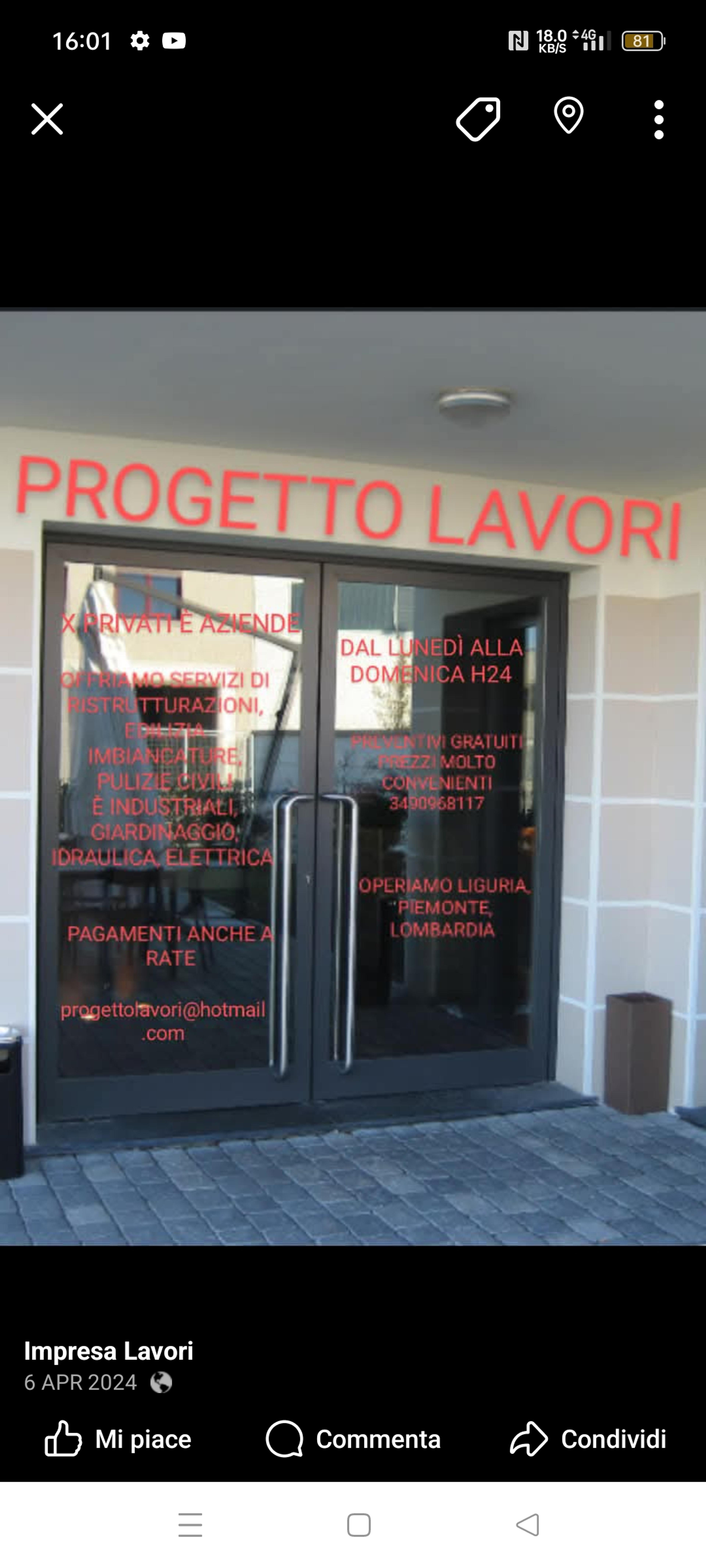Progetto Lavori di Manuel Savino