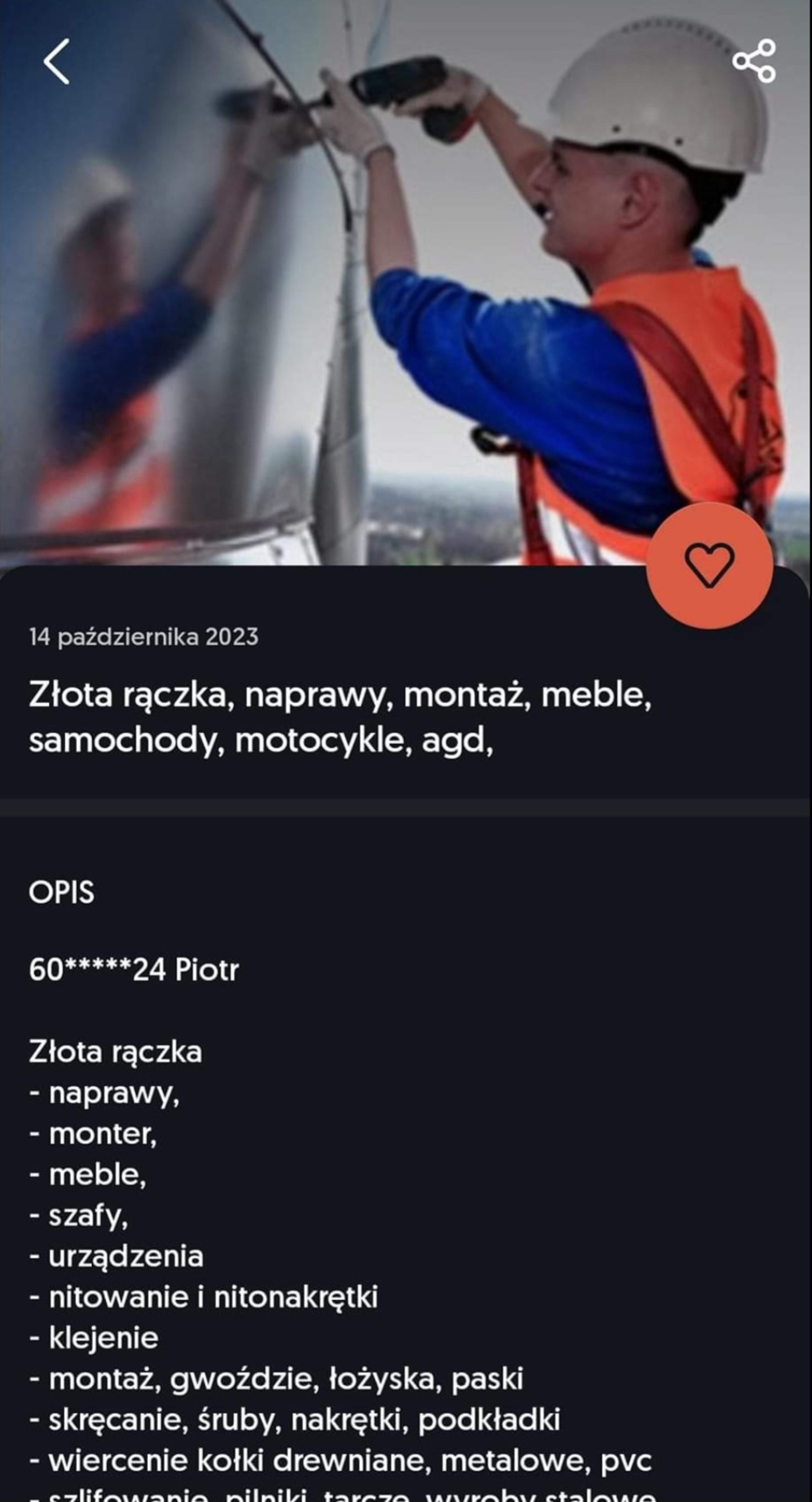 Złota Rączka Piotr bień