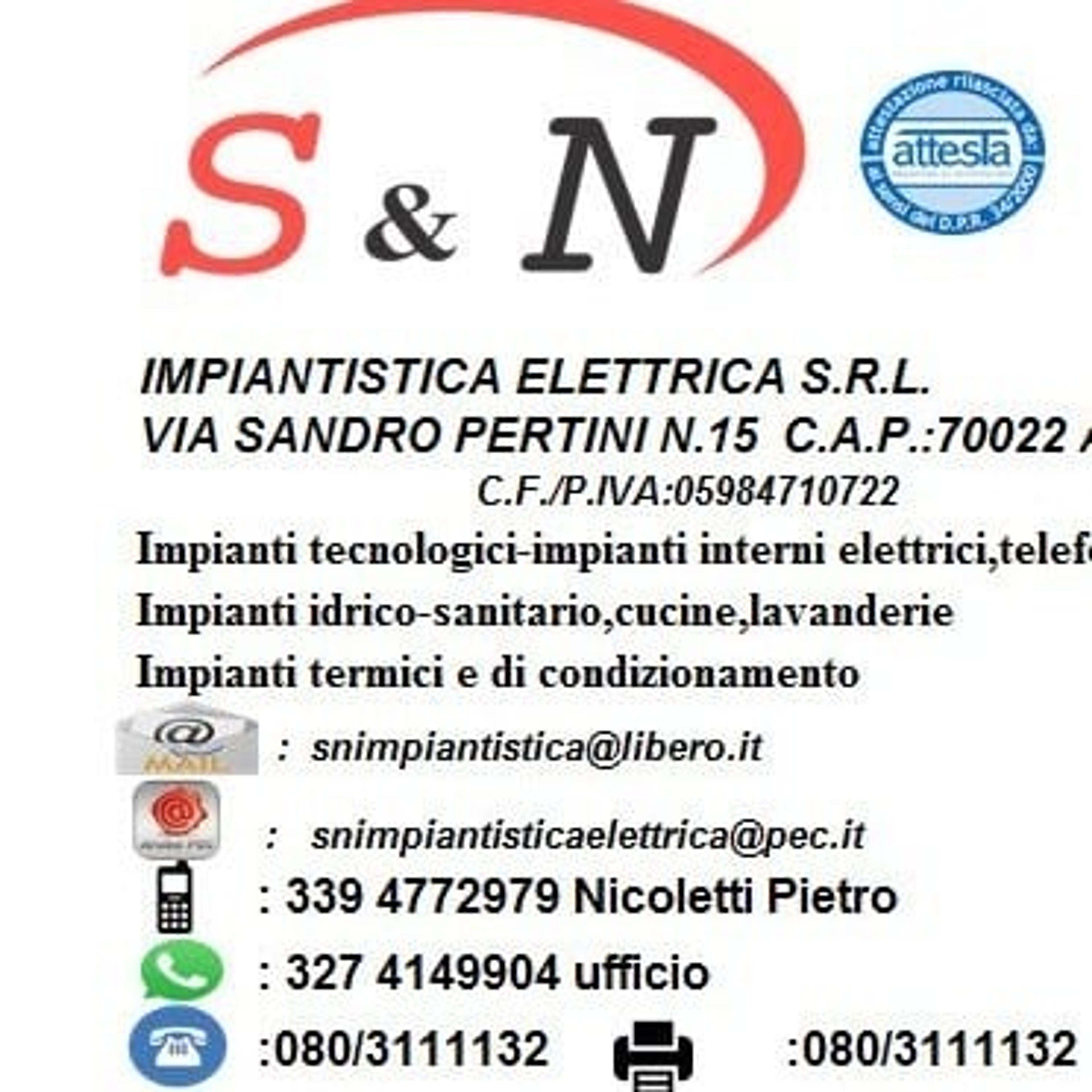 S&N impiantistica elettrica srl