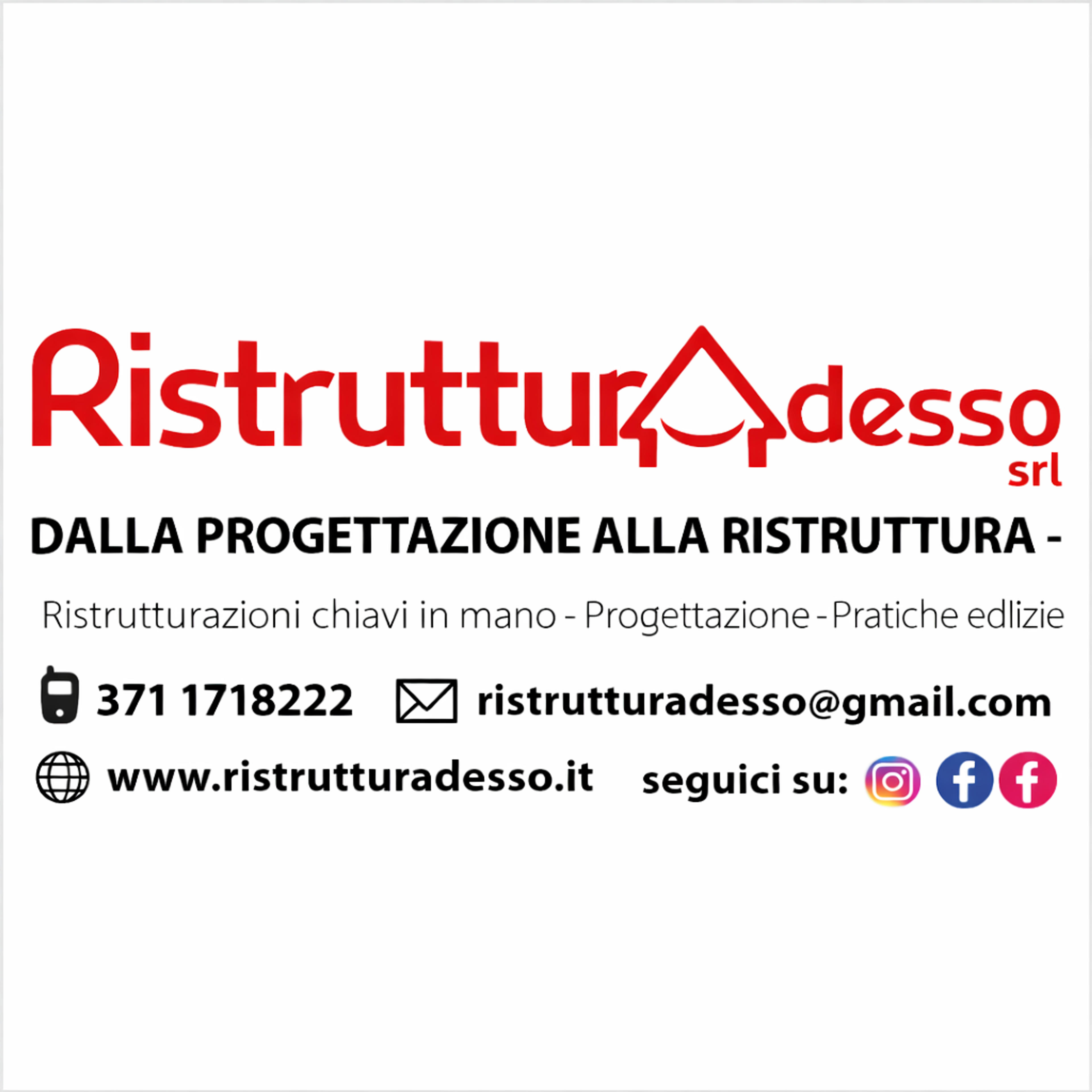 RISTRUTTURADESSO SRL