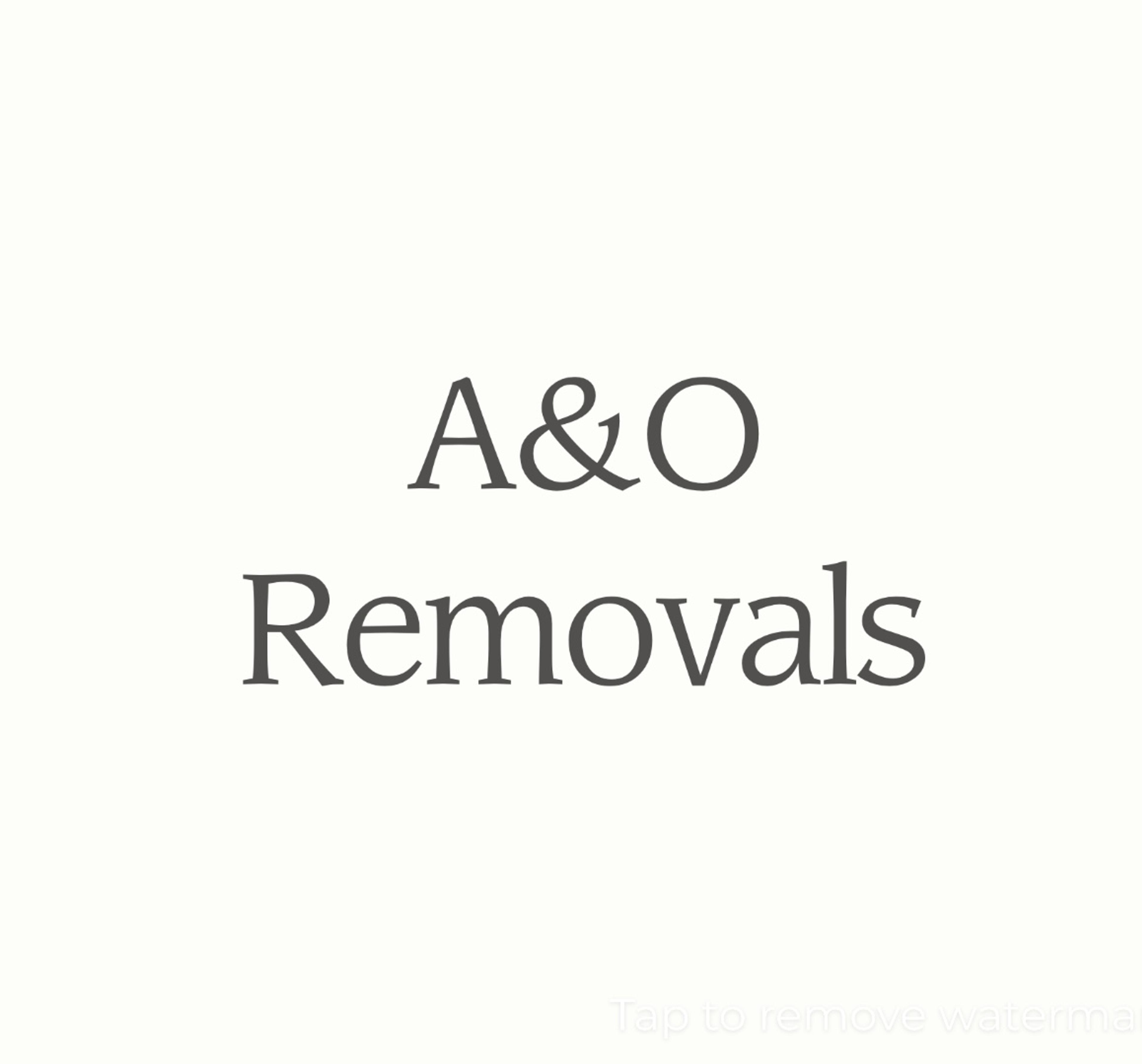 AO Removals And Handyman