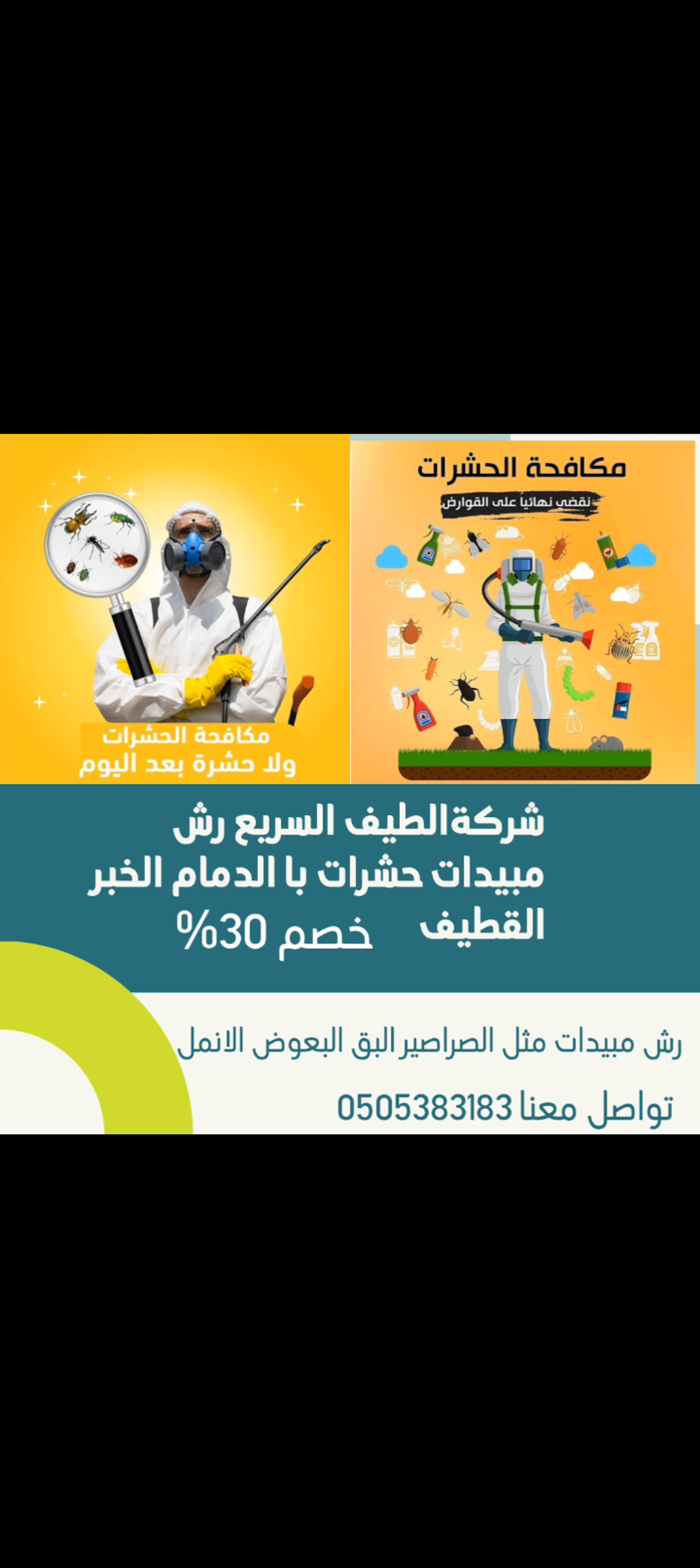 رش مبيدات الحشرات با الدمام