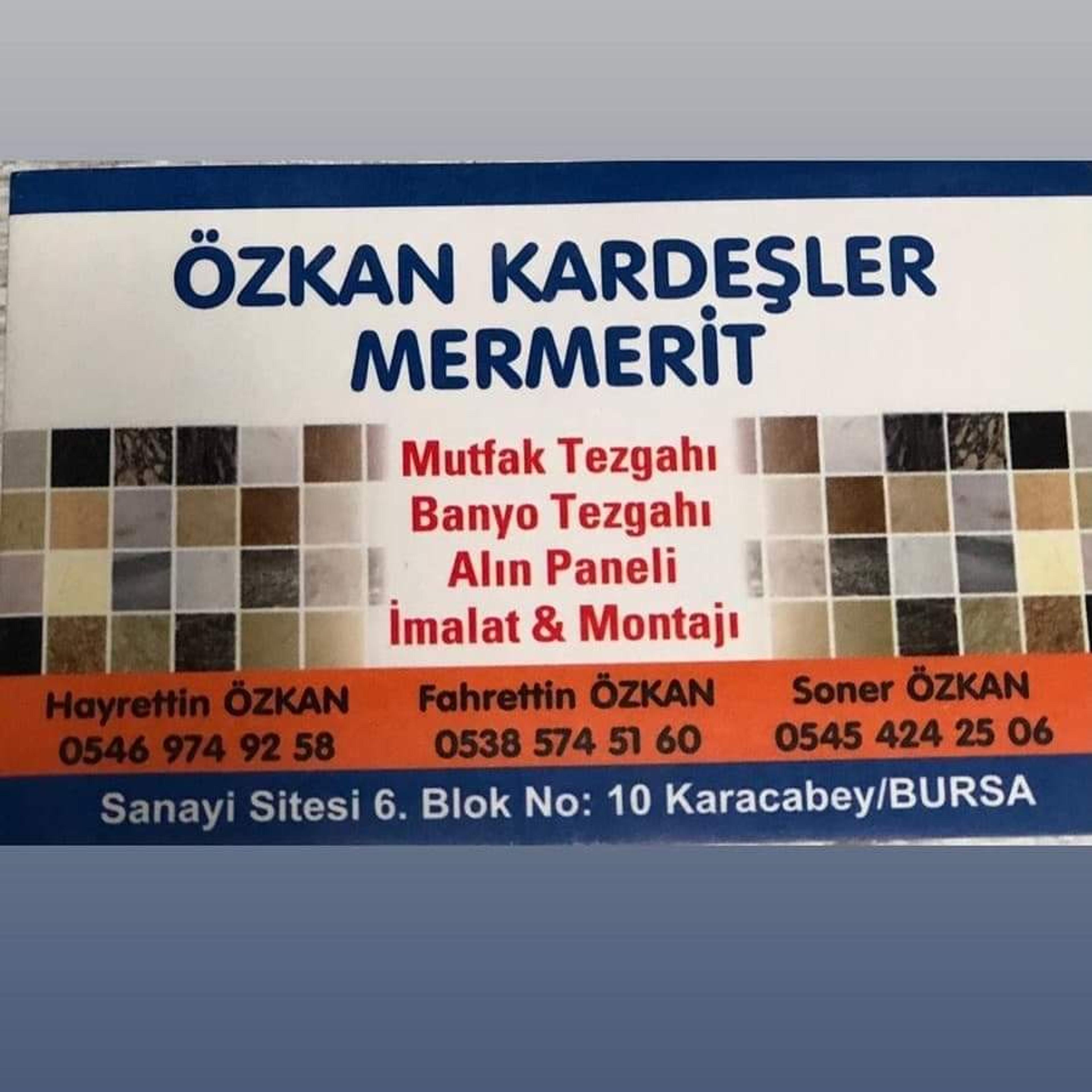 Özkan Kardeşler Mermerit