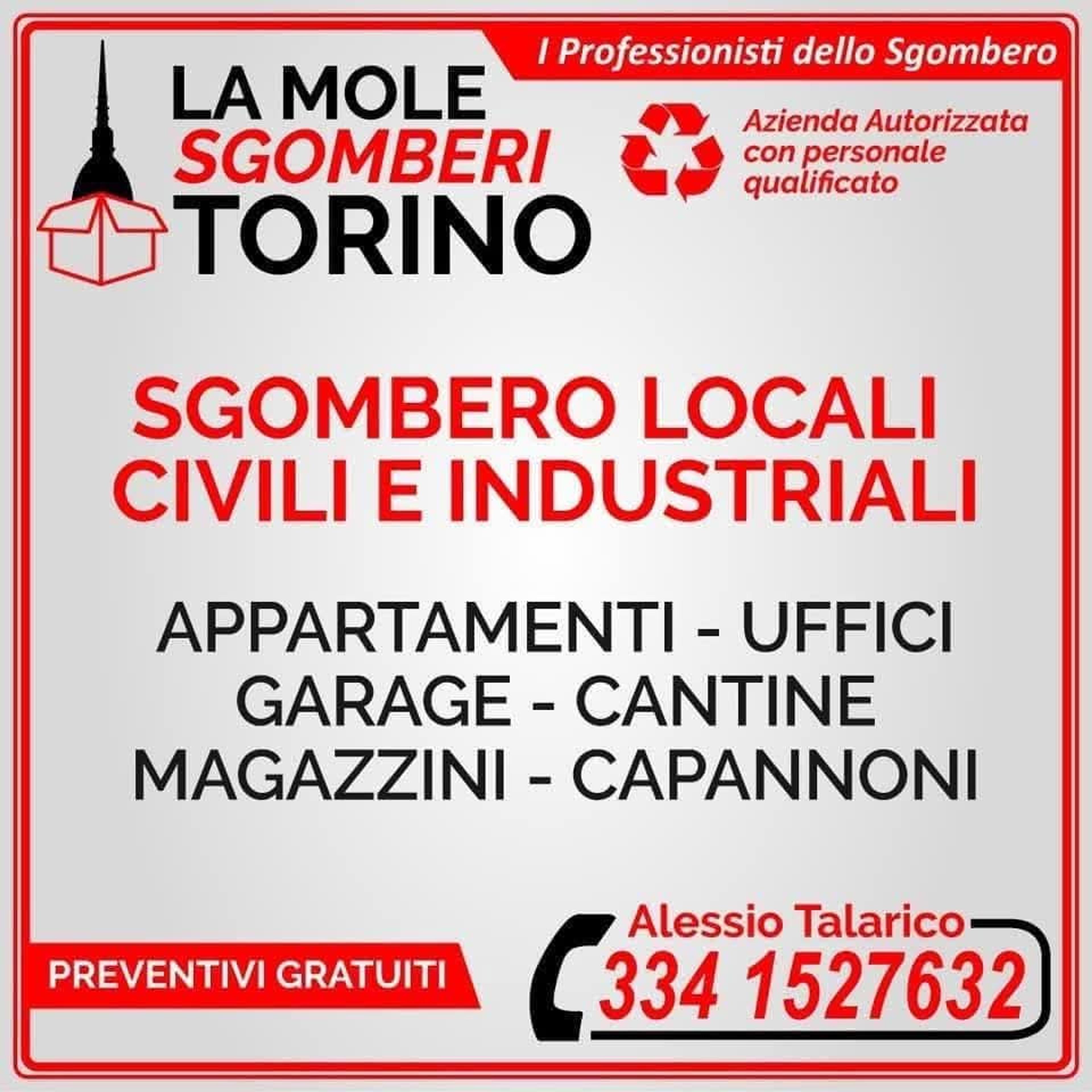 La Mole Sgomberi Torino I Professionisti Dello Sgombero