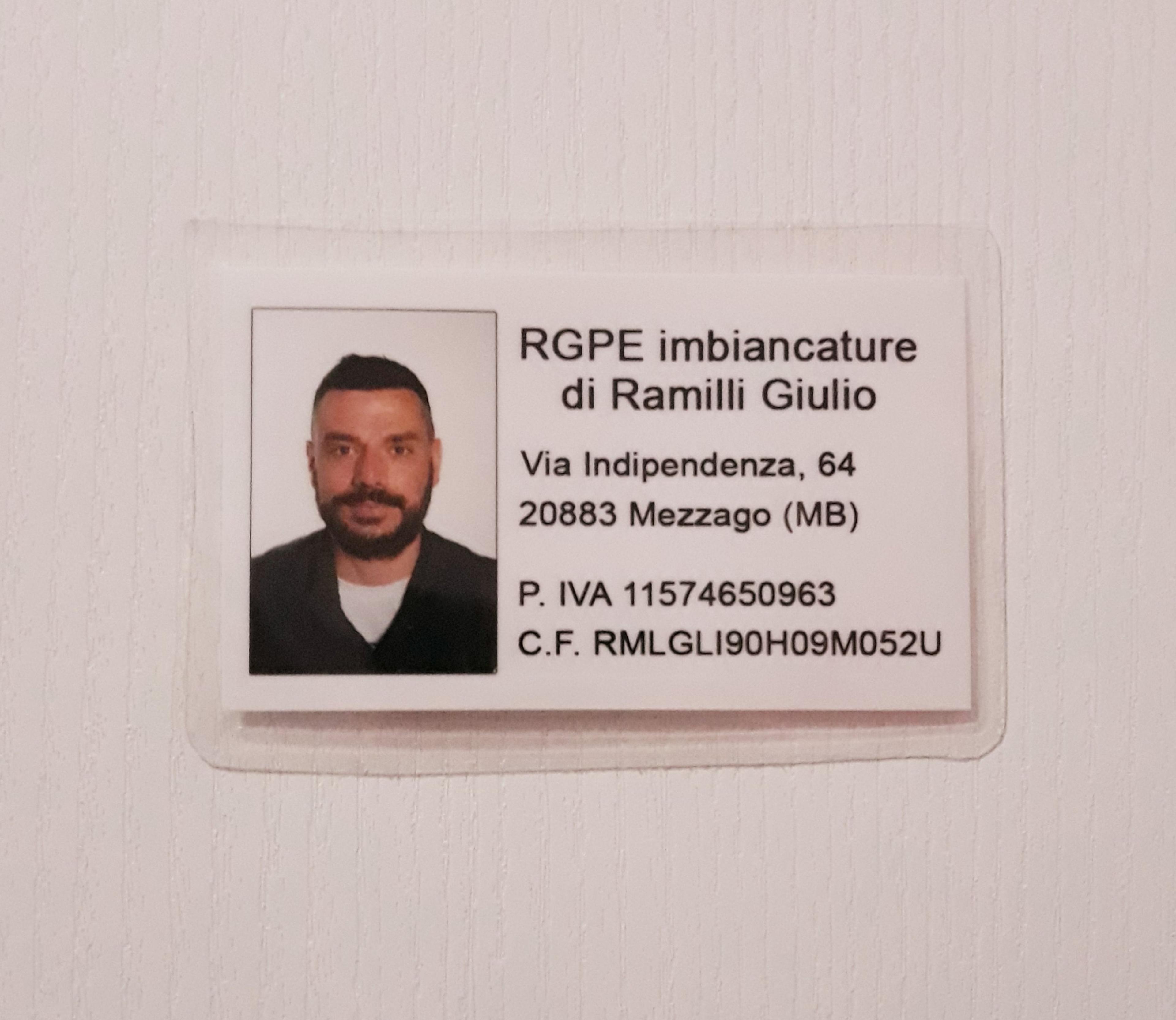 RGPE imbiancature