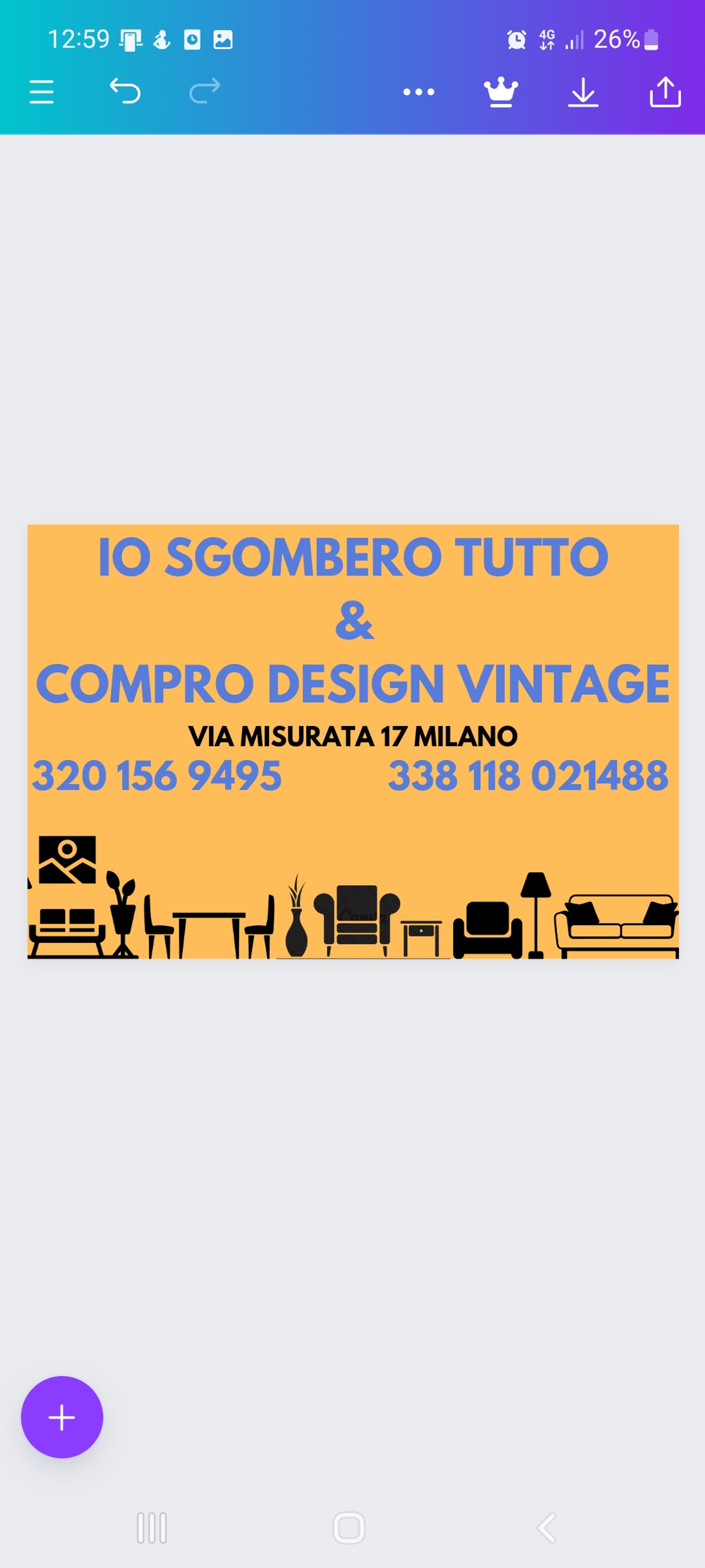 IO SGOMBERO TUTTO