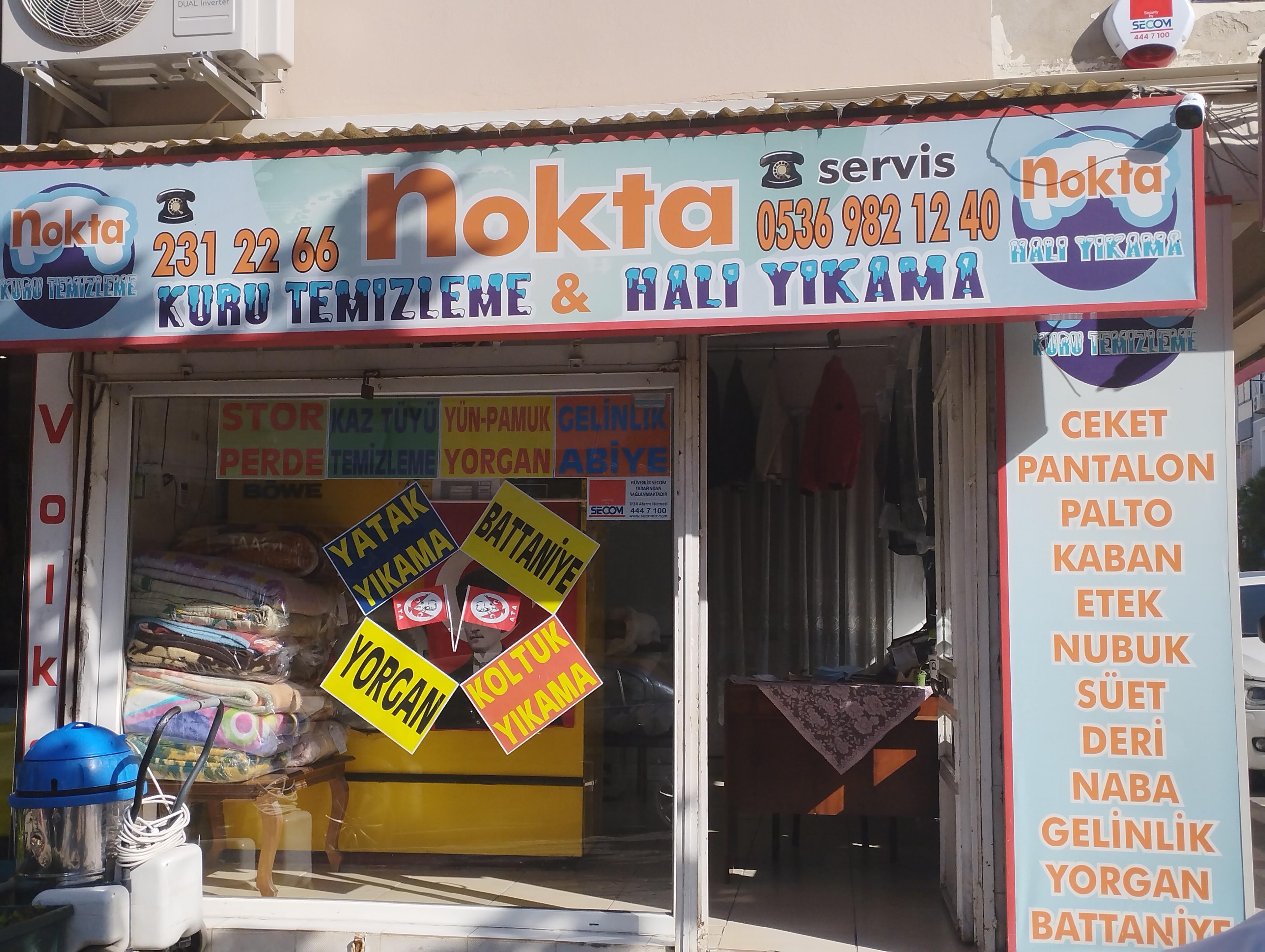 Nokta halı yıkama kuru temizleme
