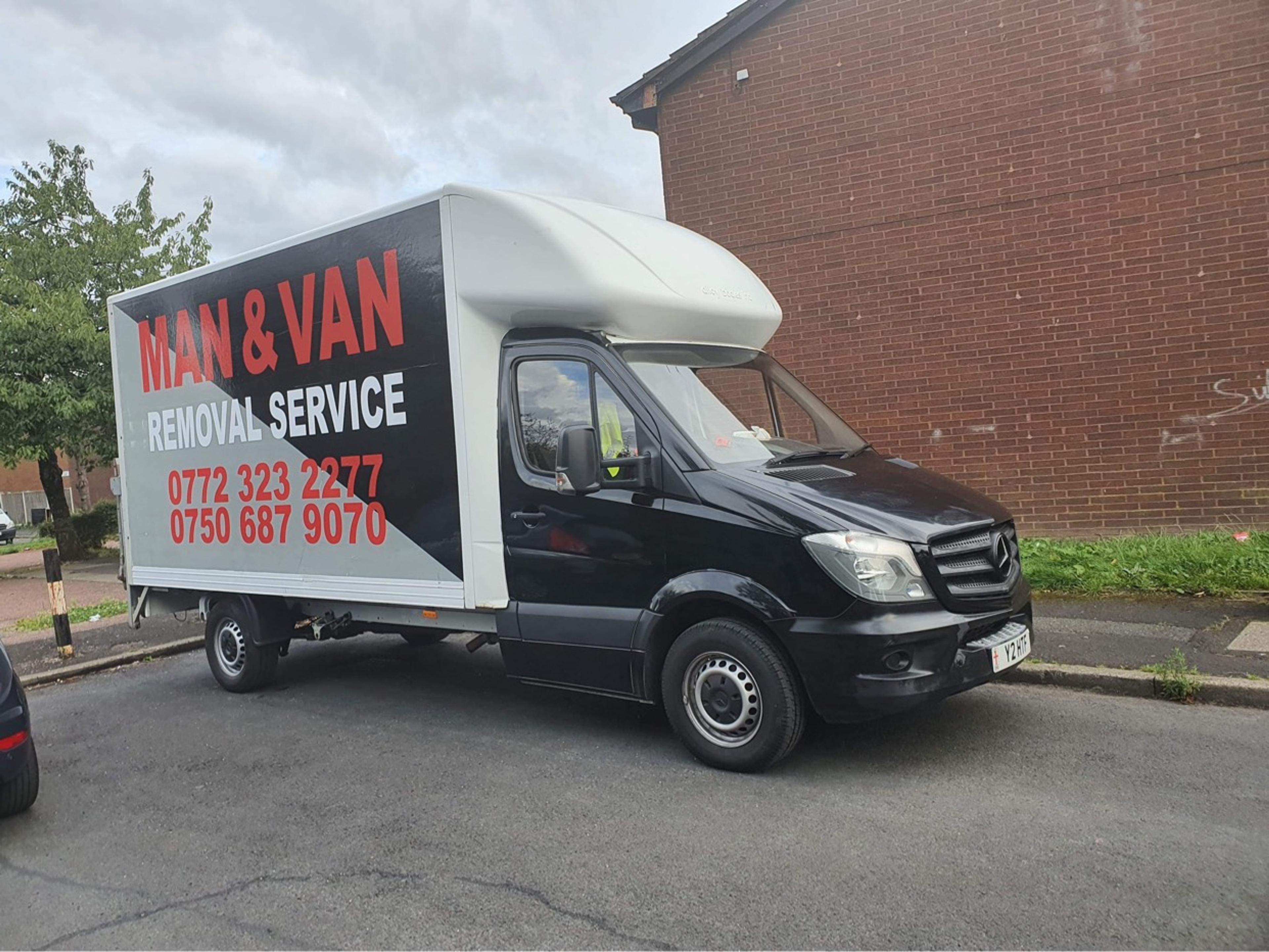 Man & van removal service
