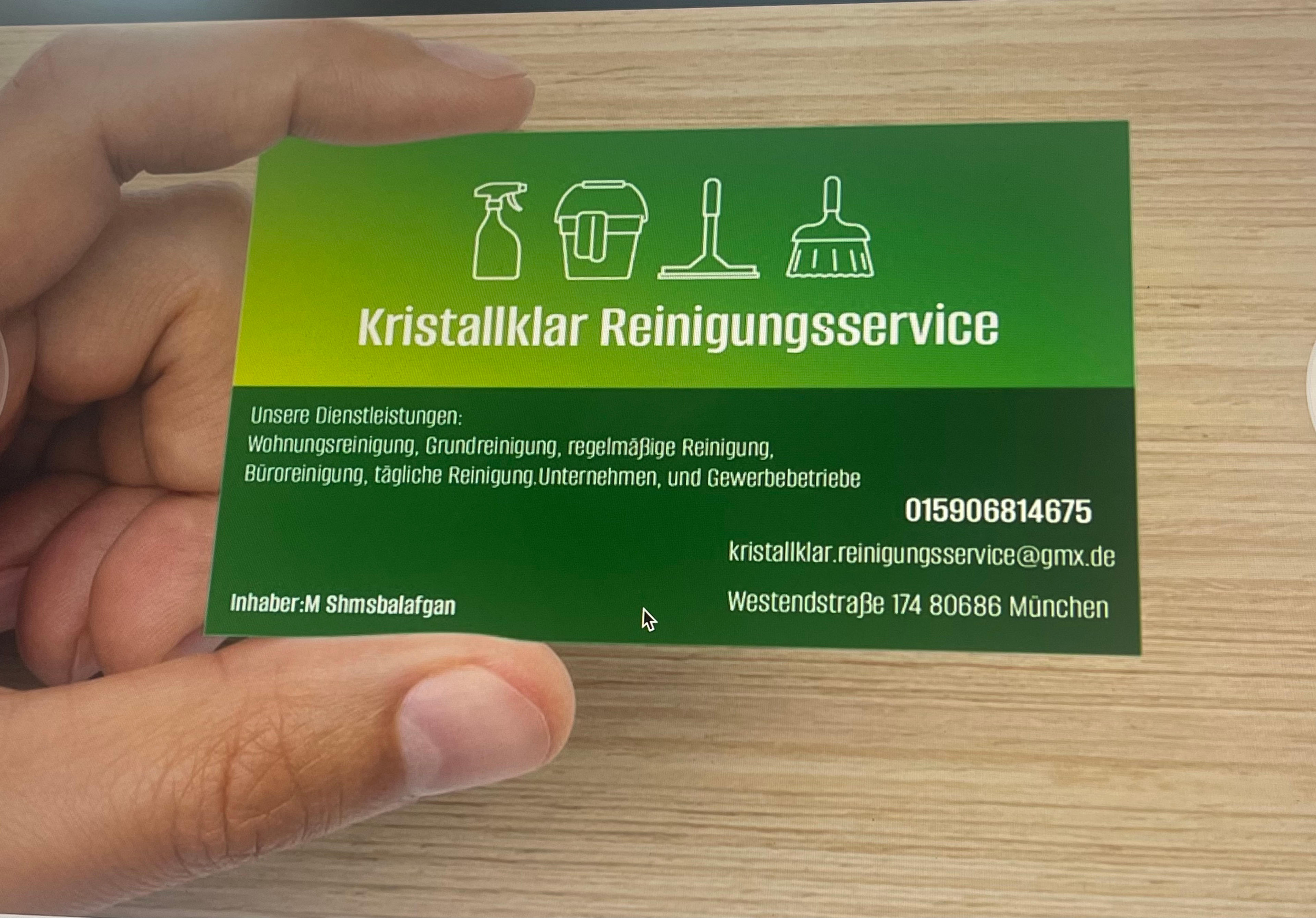 Kristallklar Reinigungsservice