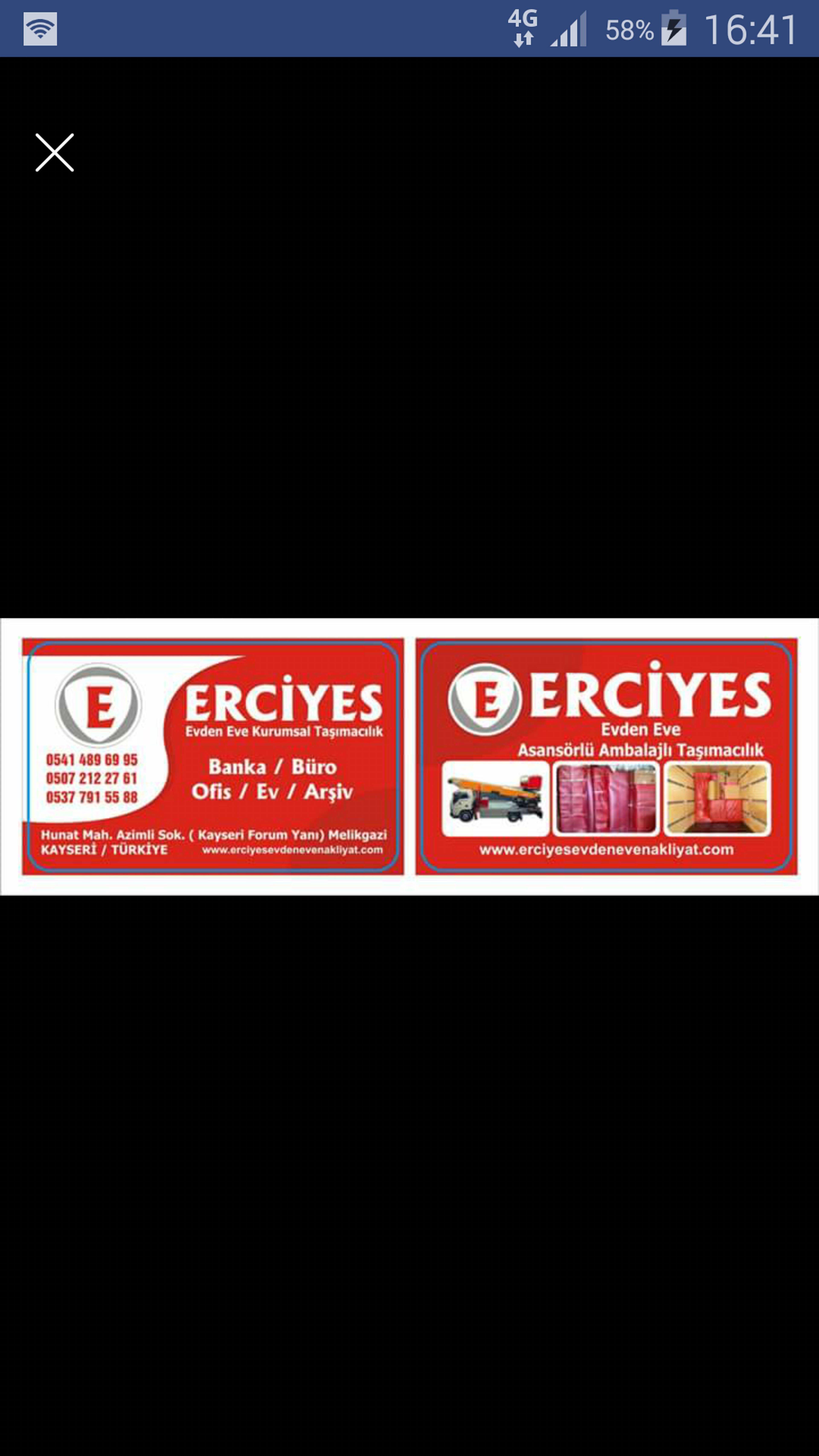 Erciyes evden eve nakliyat firması