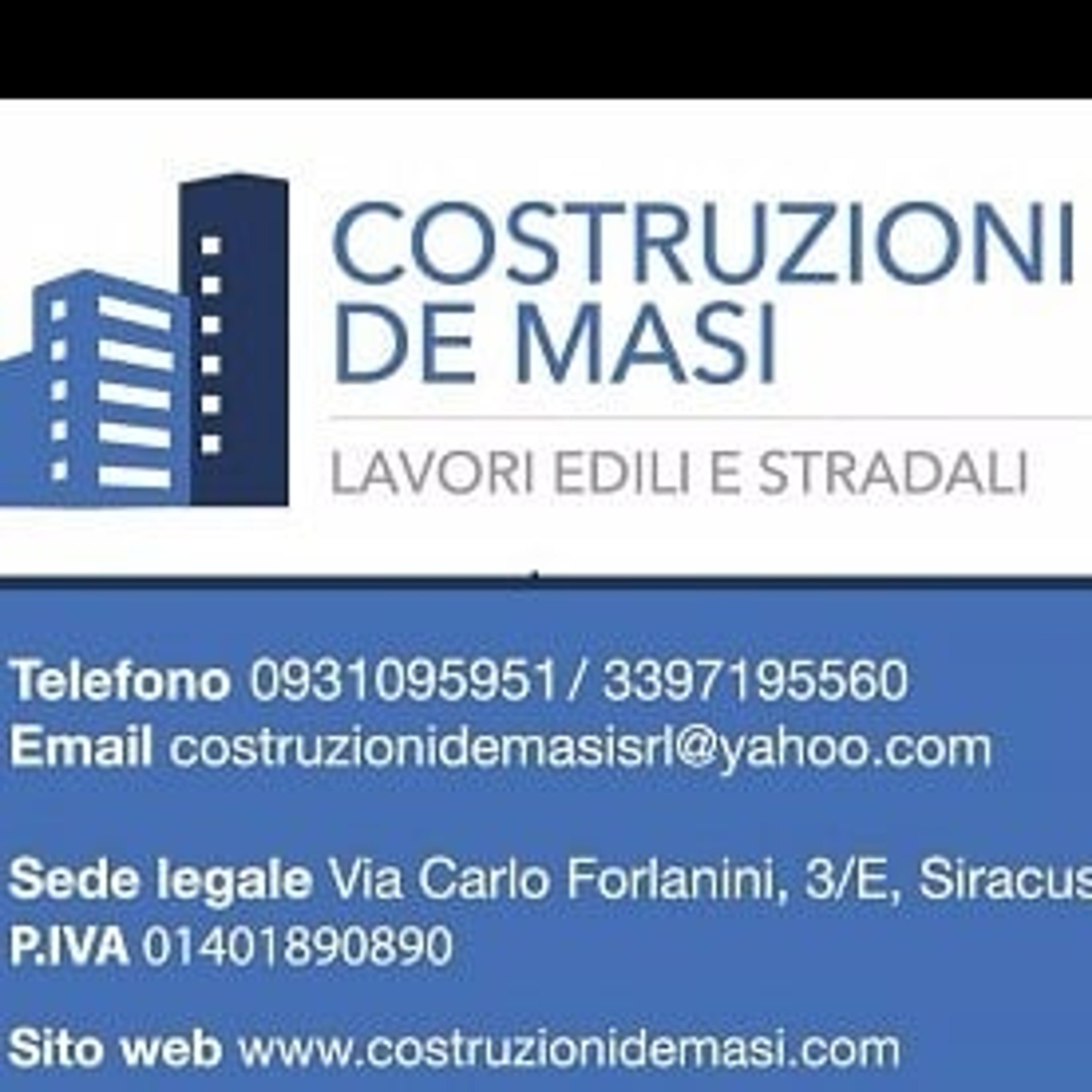 Costruzioni De Masi Srl Costruzioni Ristrutturazioni edili Piscine -
