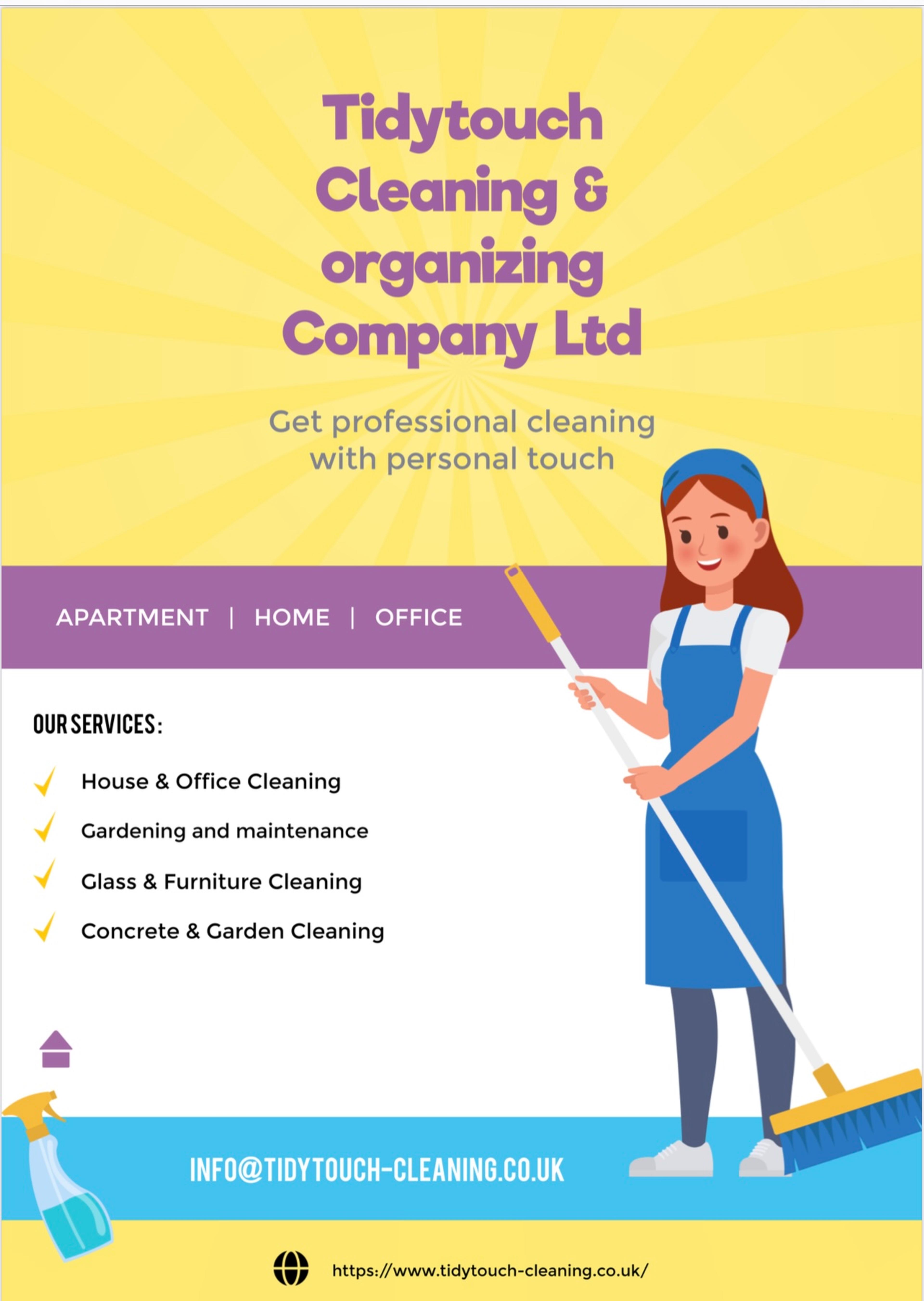 Tidytouch Cleaning And Organizing Company Ltd