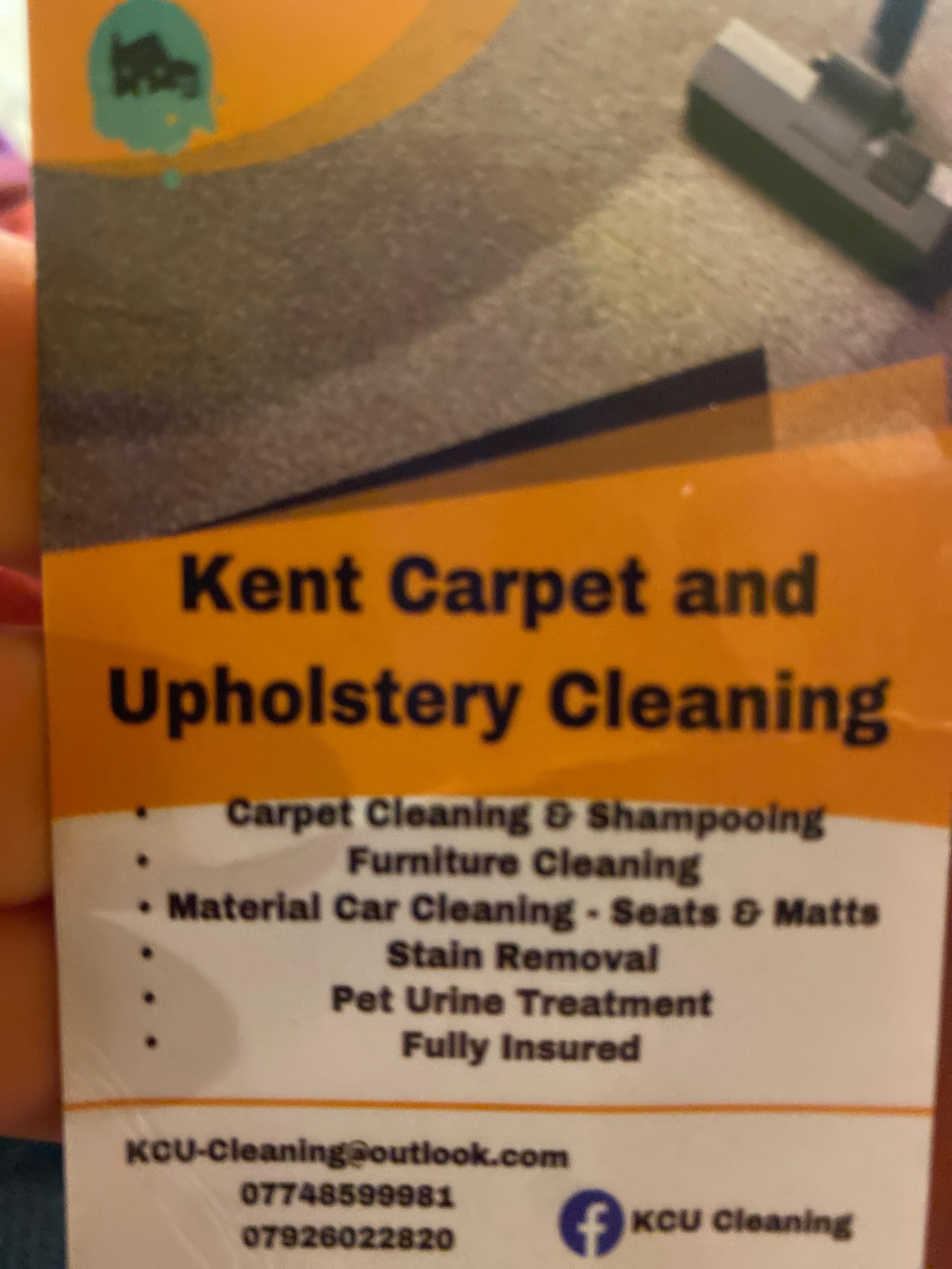 Kent carpet cleaning and upholstery ltd