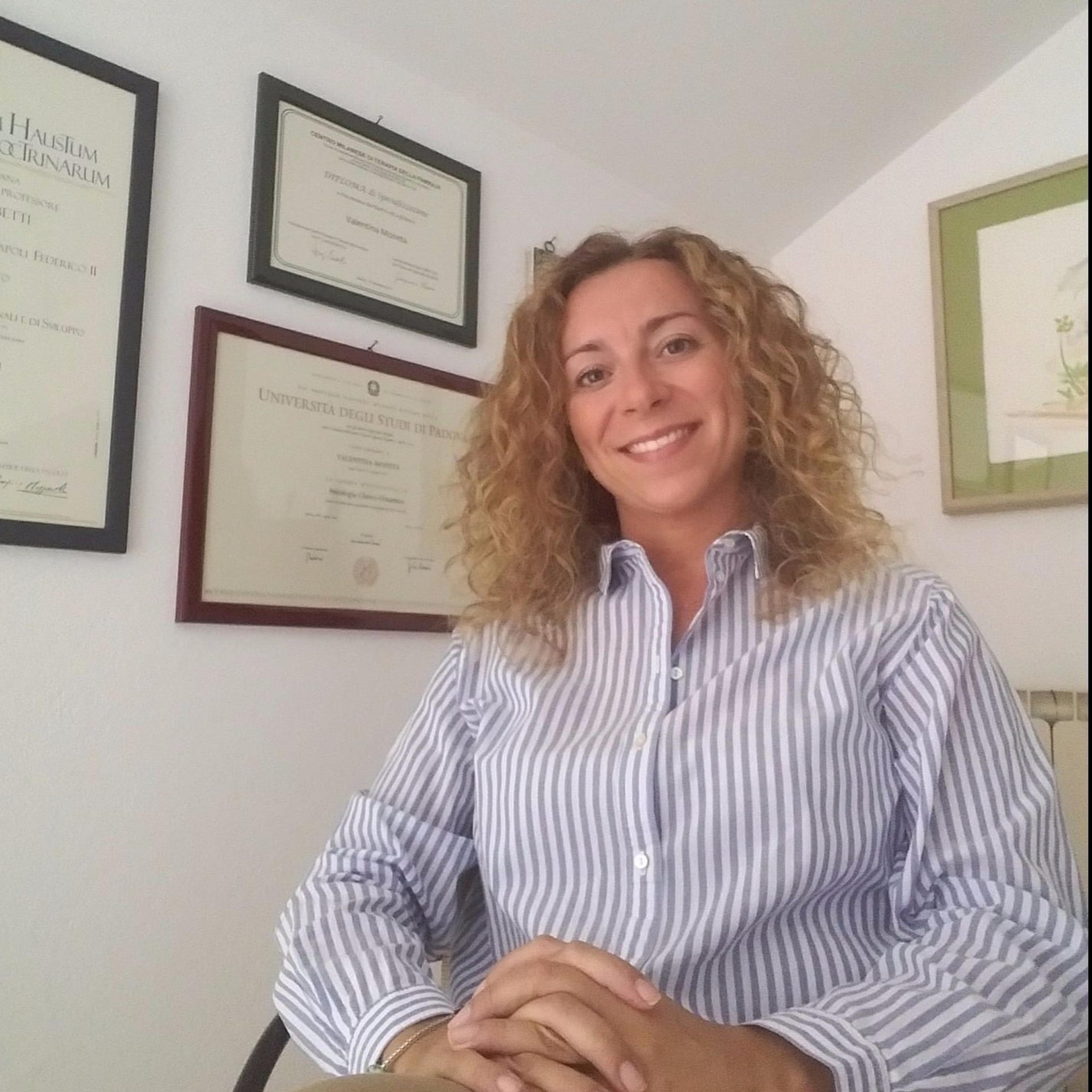 Psicologa Psicoterapeuta Valentina Moneta