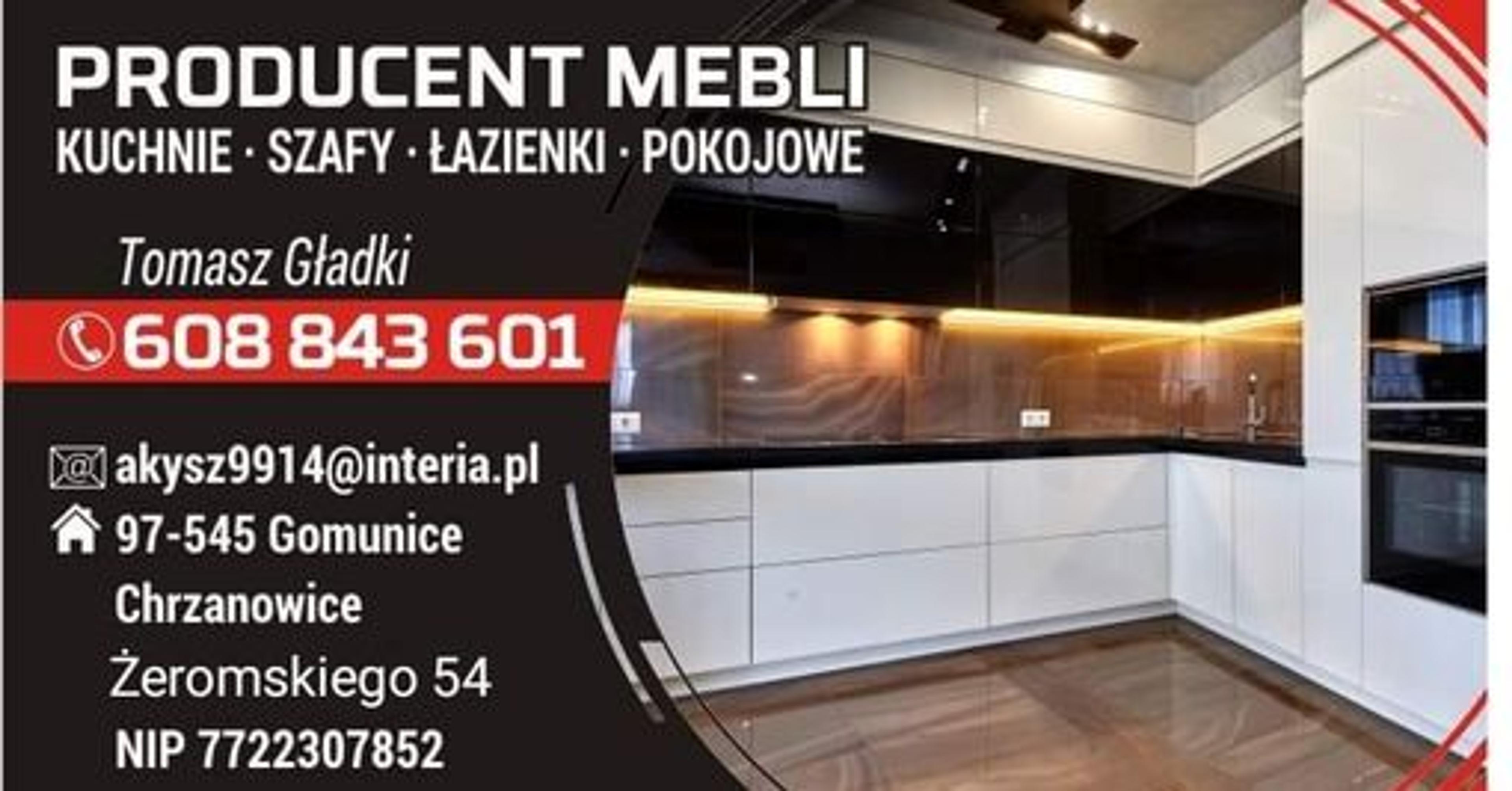 Producent Mebli Tomasz Gładki