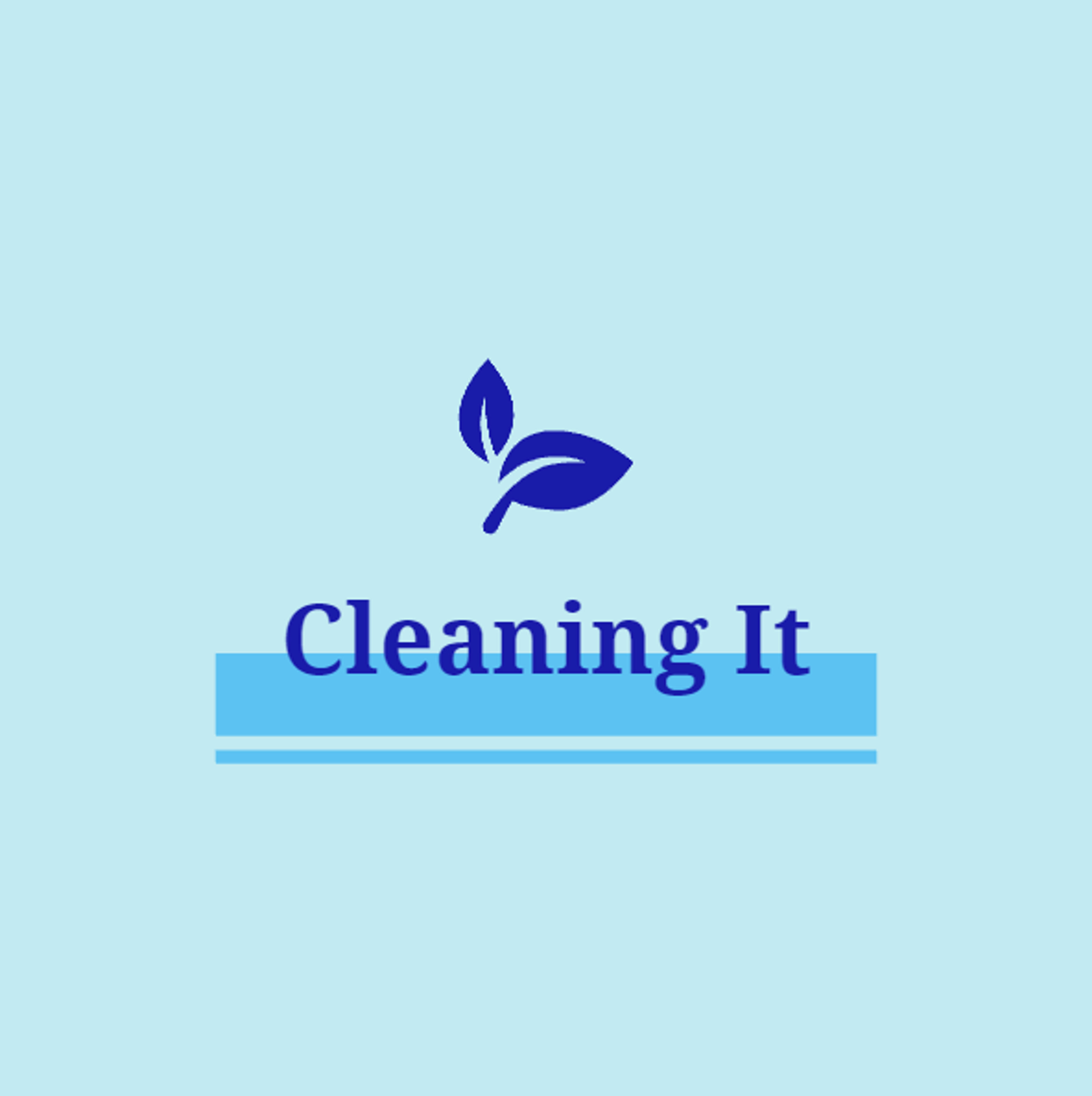 Cleaning It