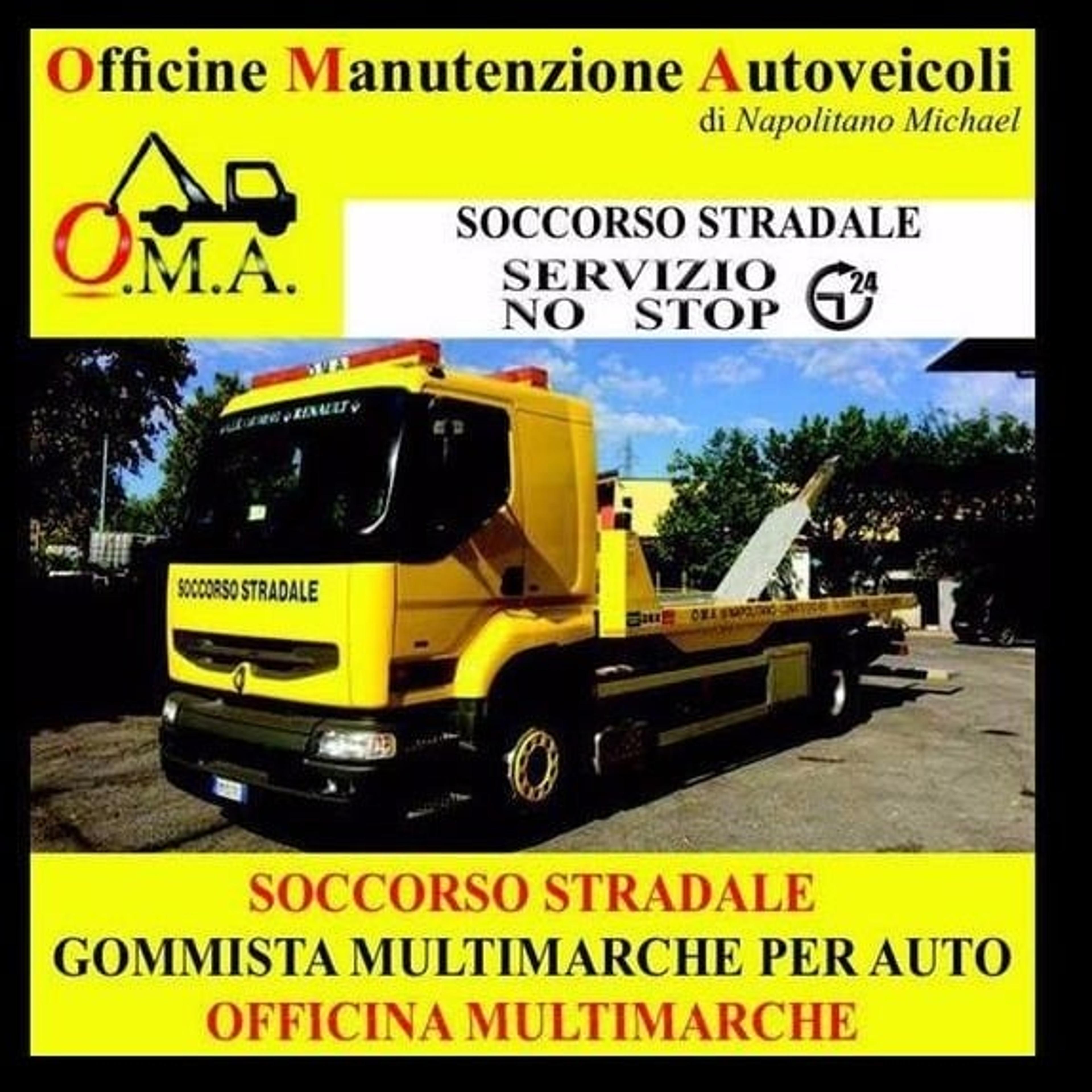 Officina Gommista Soccorso stradale O.M.A. di Napolitano Michael