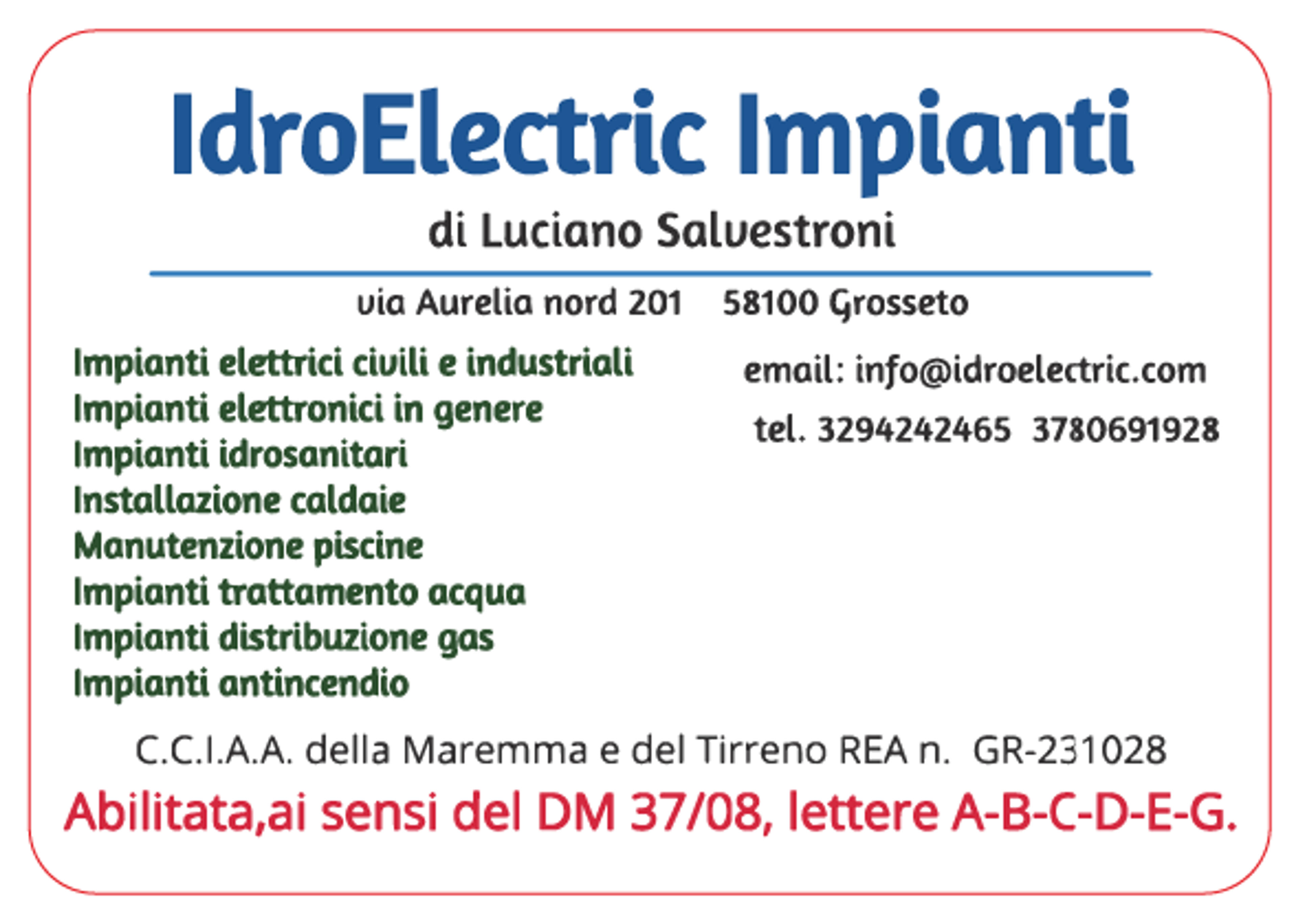 Idroelectric Impianti Di Luciano Salvestroni