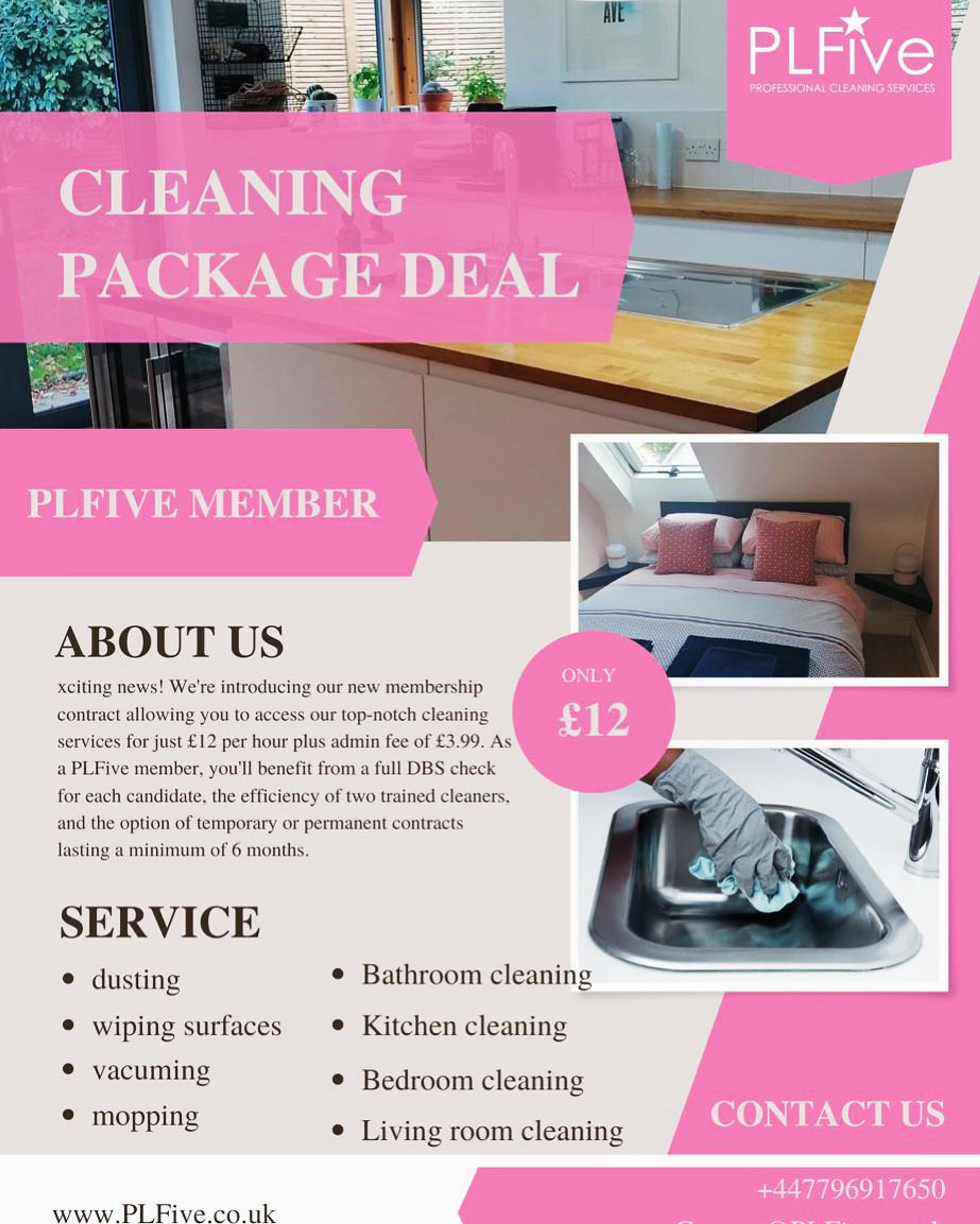 PLFive professional cleaning services LTD