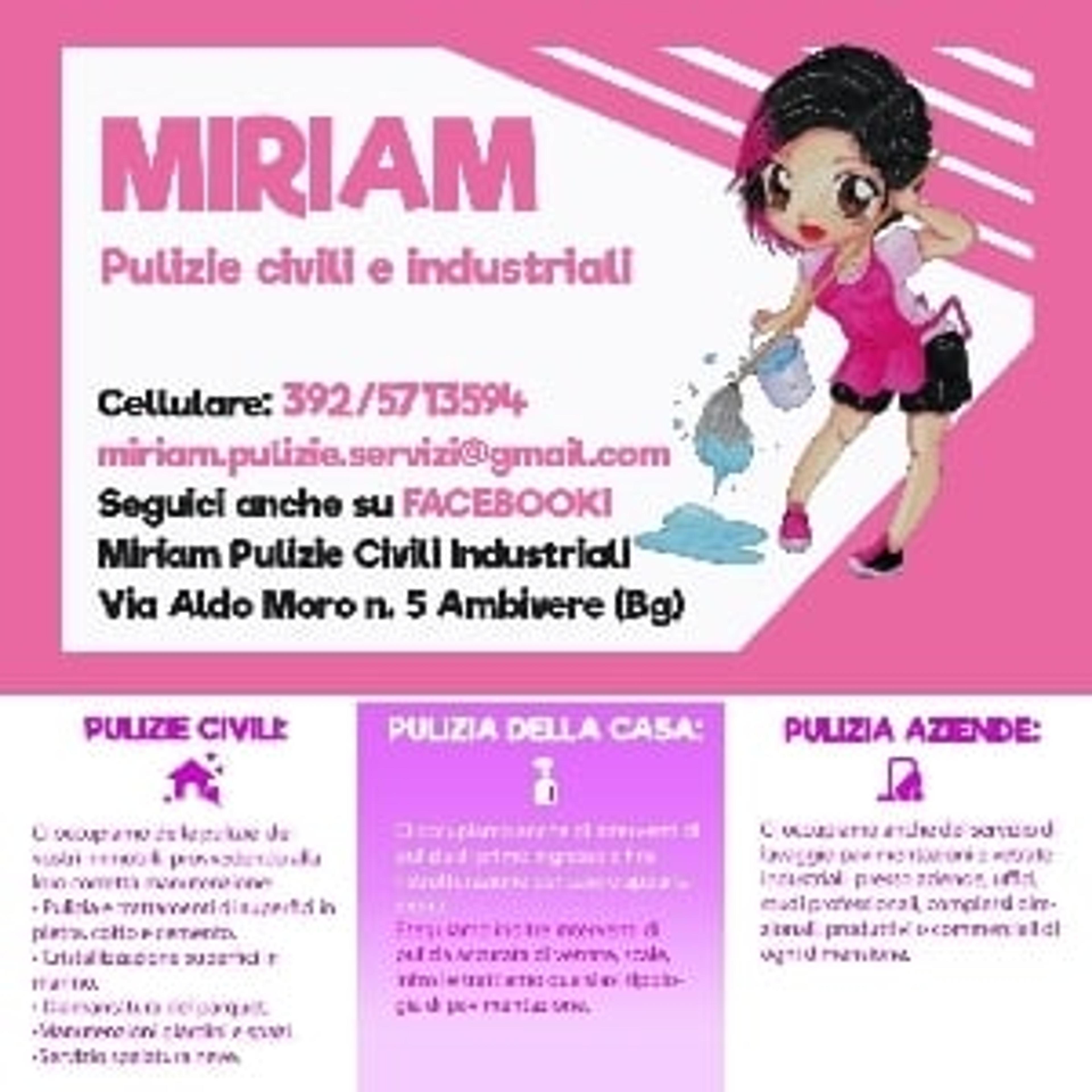 Miriam Pulizie Civili e Industriali di Borassi Miriam