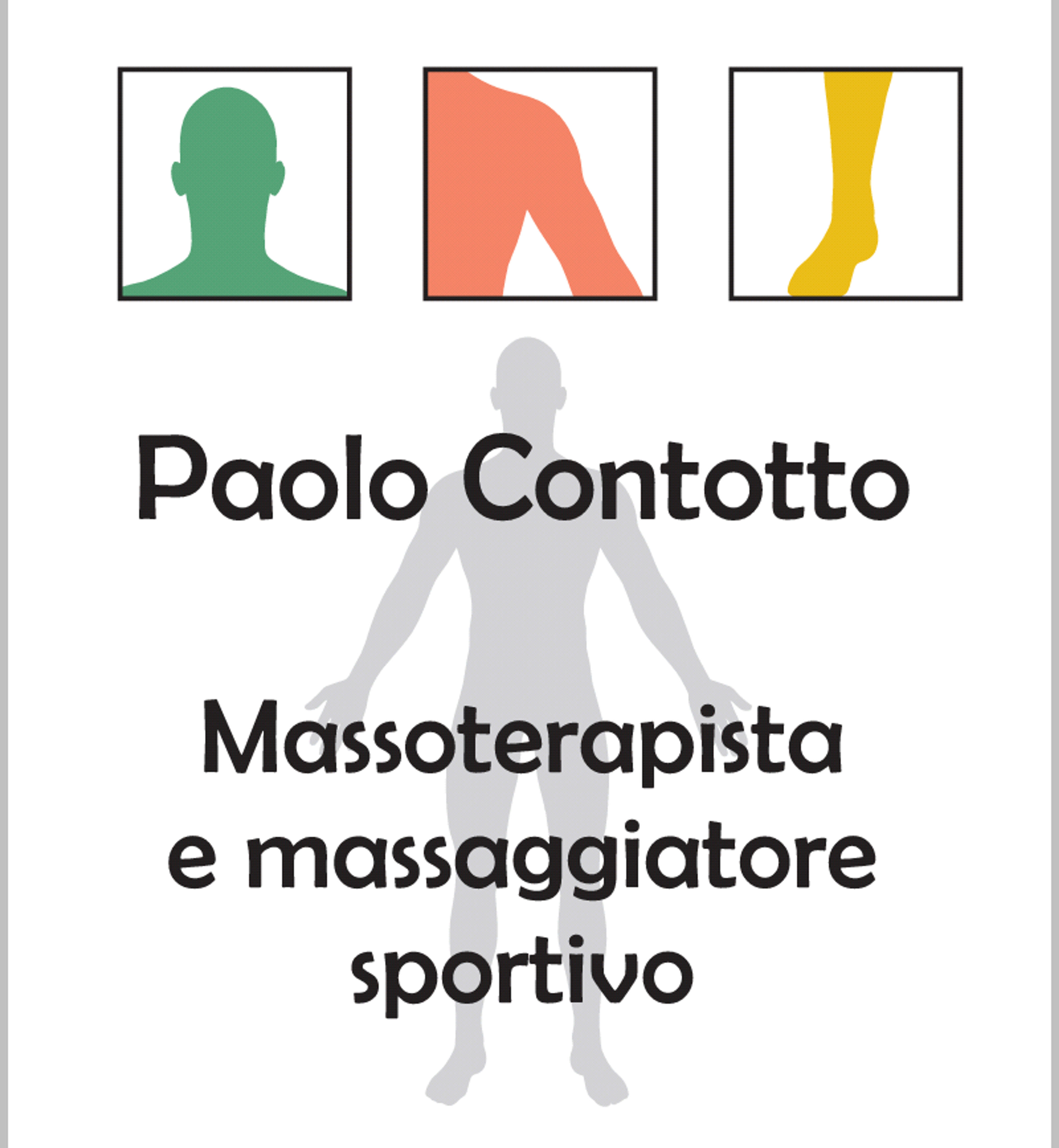 Paolo Contotto Massoterapista