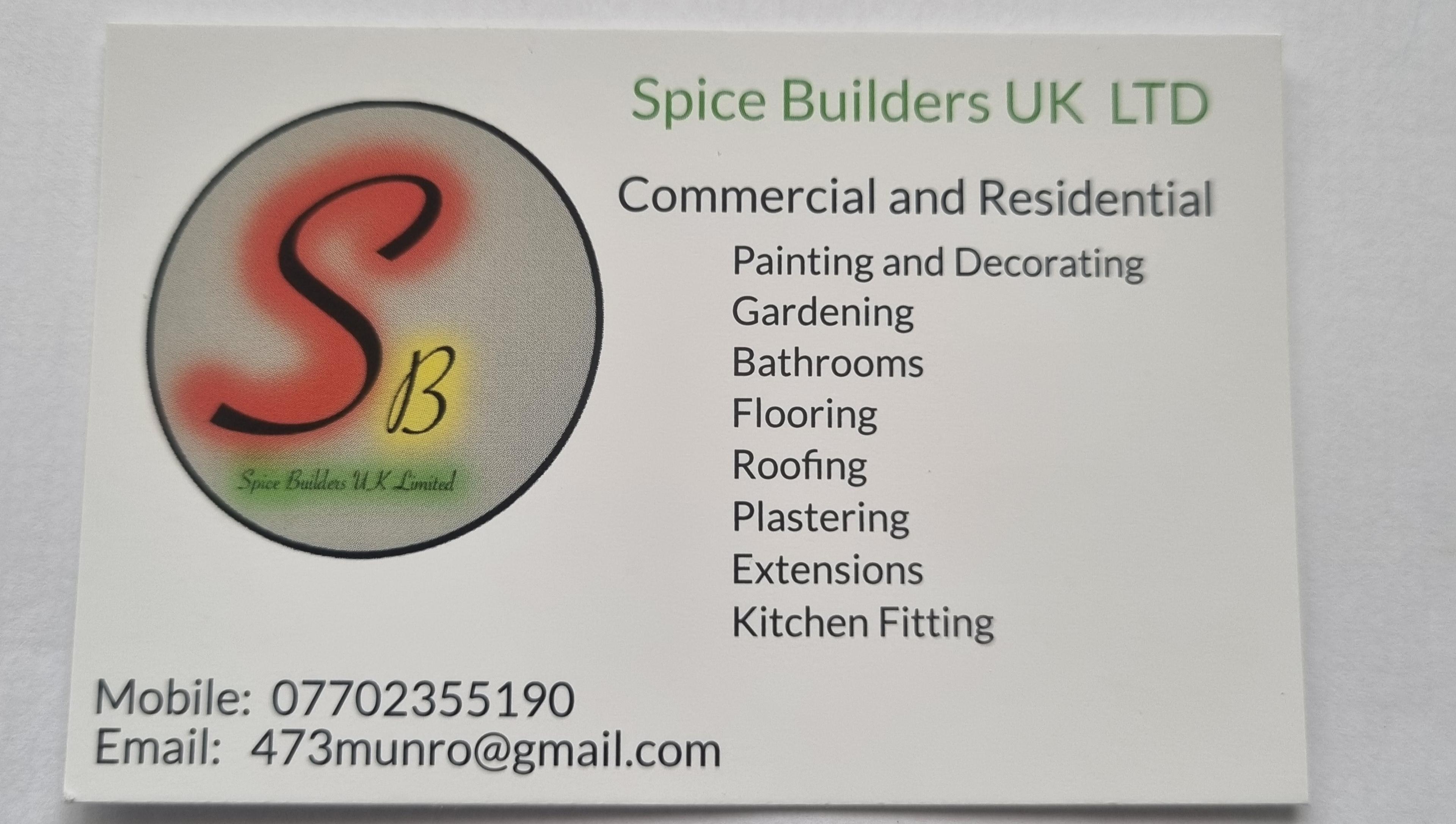 Spice Builders Uk Limited
