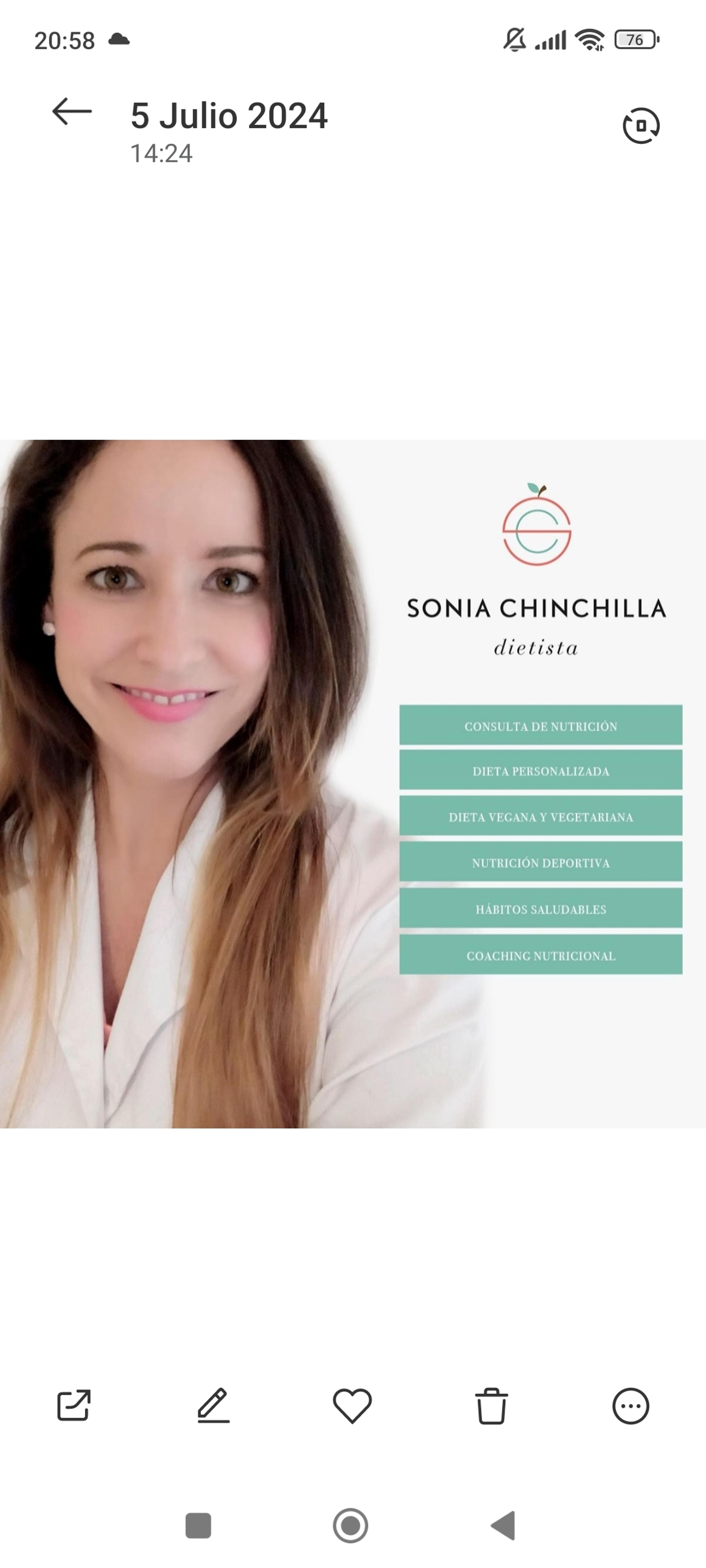 Sonia Chinchilla diaz