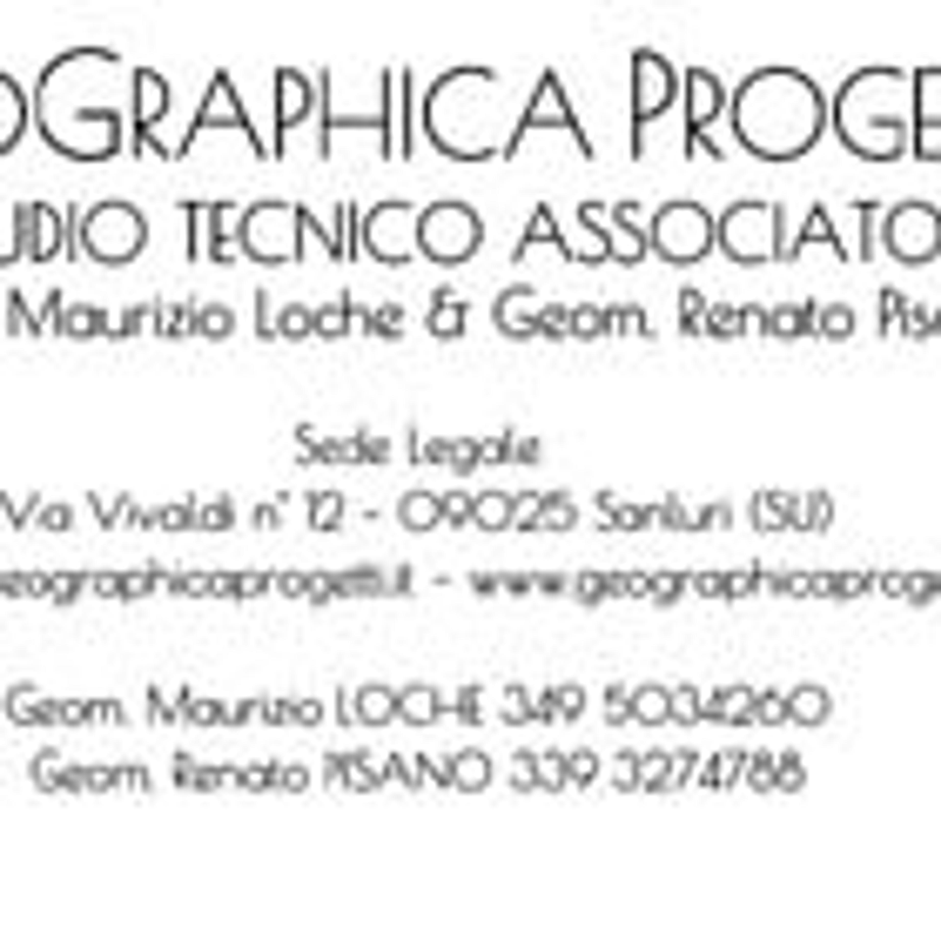 Studio Tecnico Associato GeoGraphica Progetti dei geom. M.Loche & geom. R.Pisano