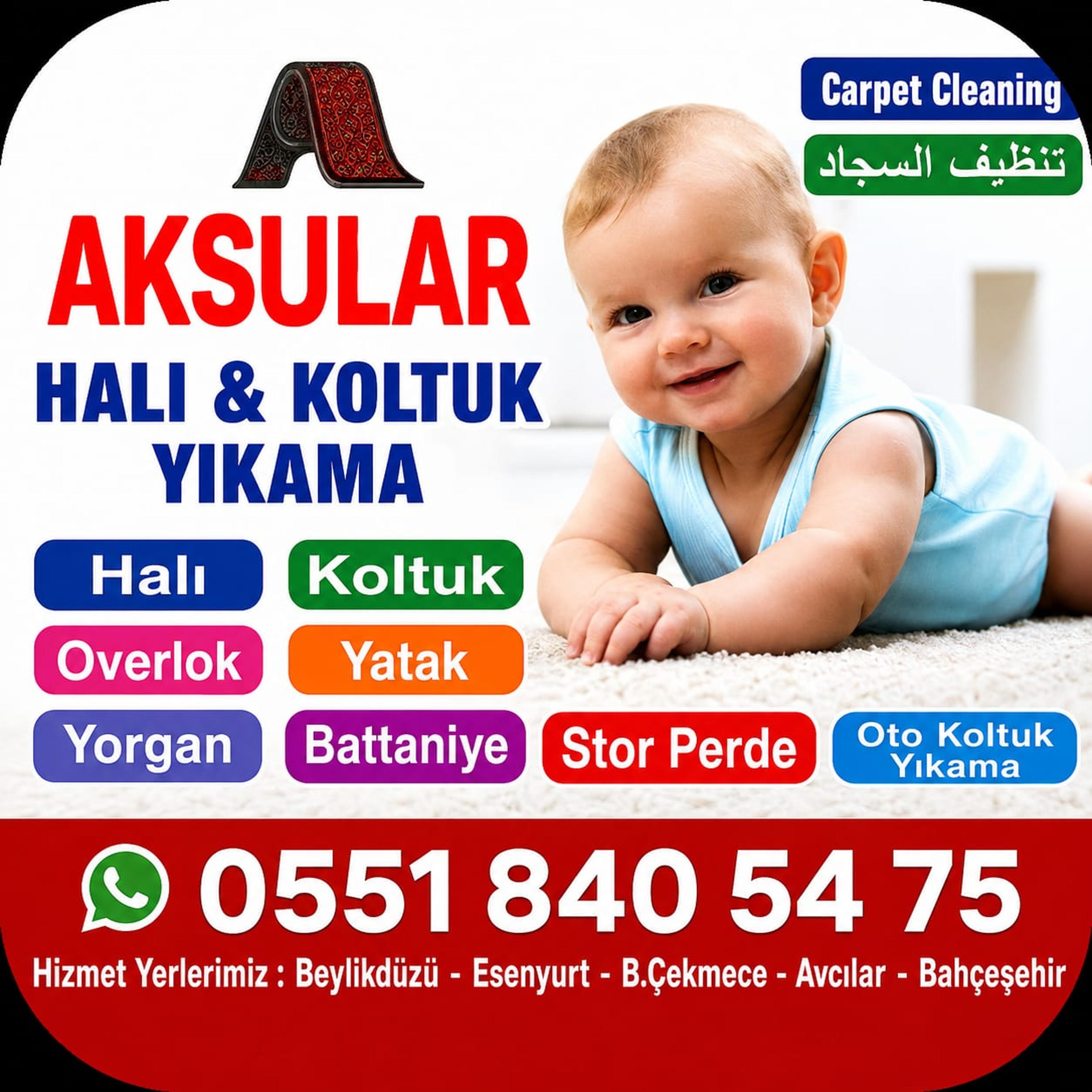 Aksular Halı ve Koltuk Yıkama