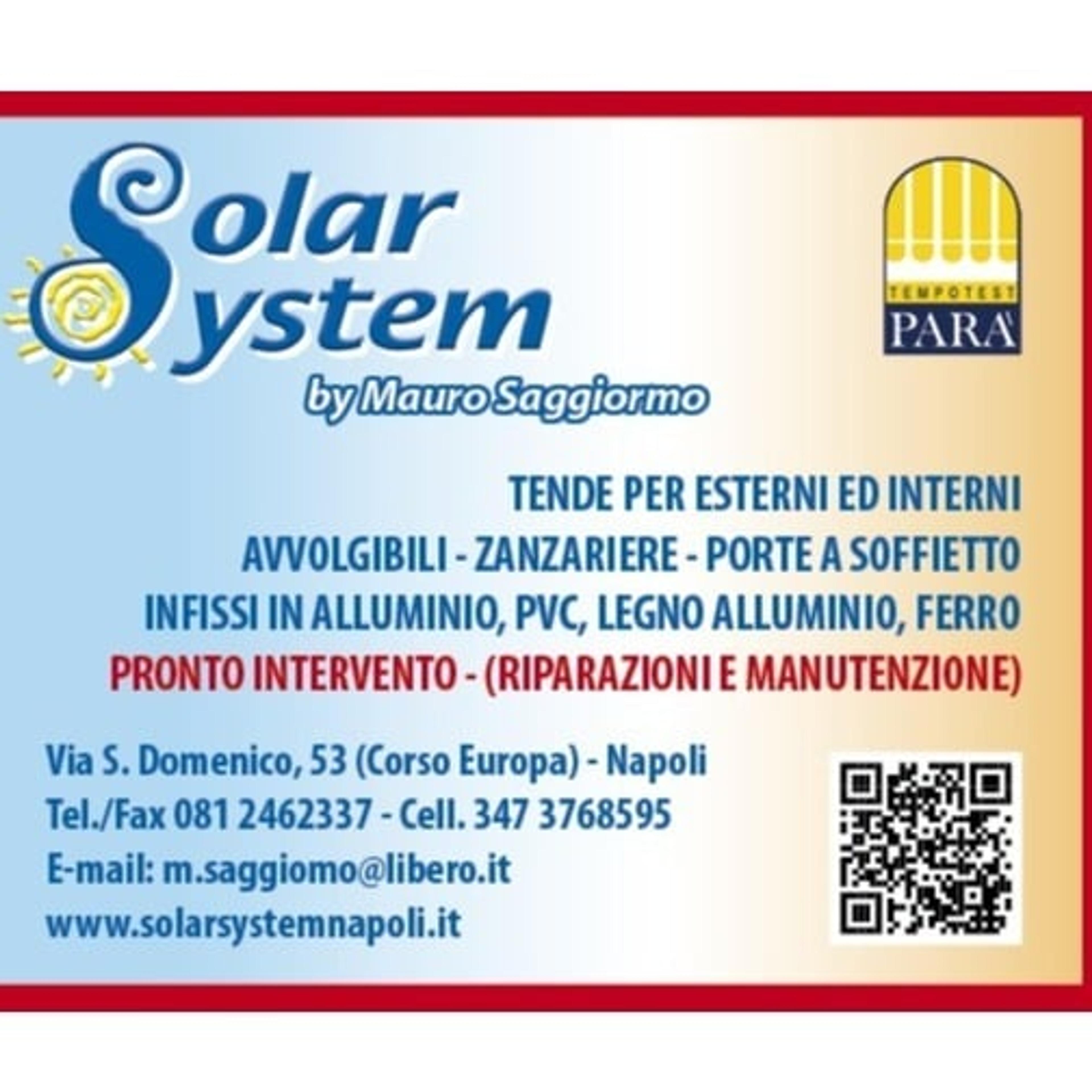 Zanzariere e tende solarsystem