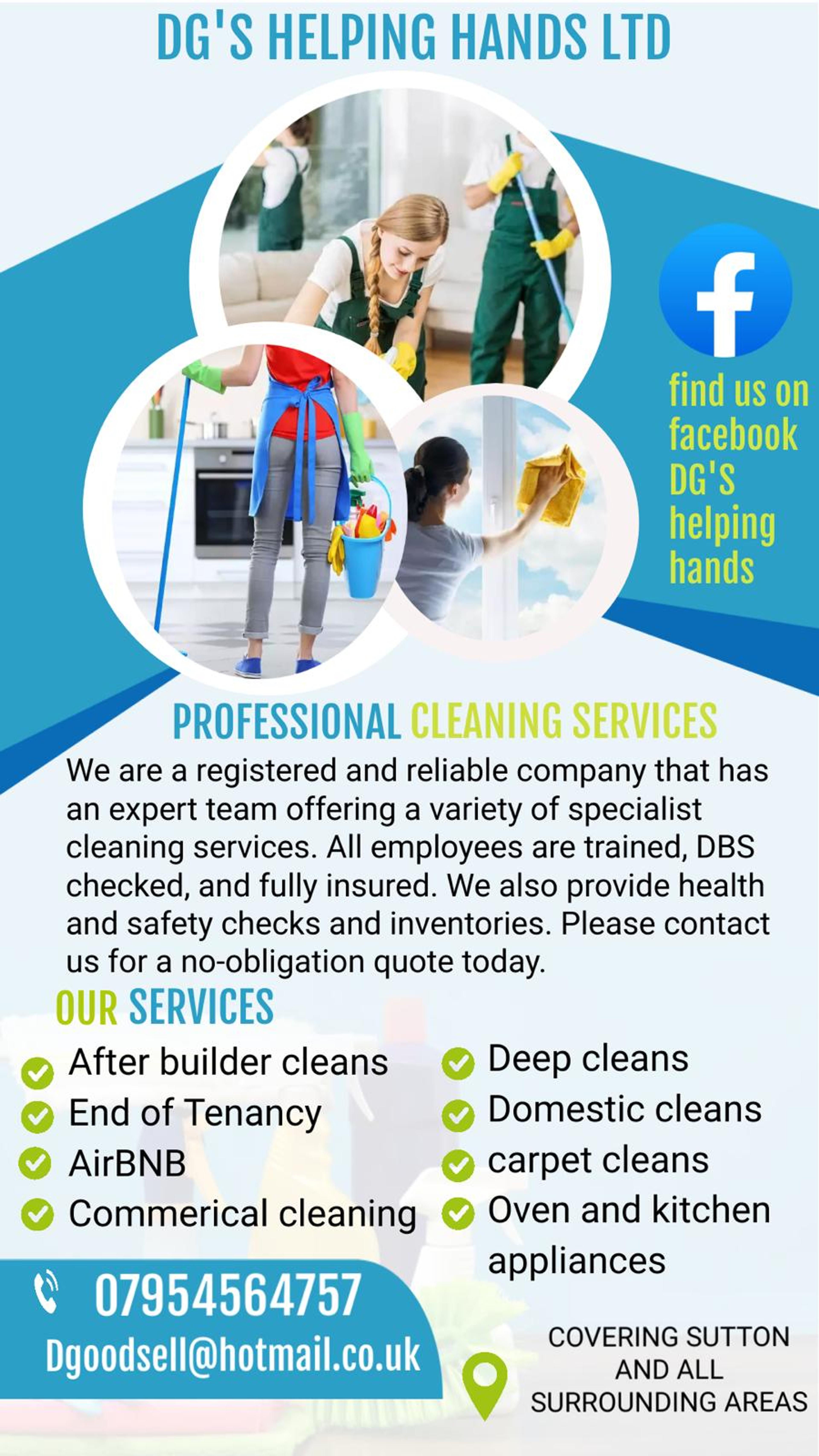 DG’S HELPING HANDS LTD