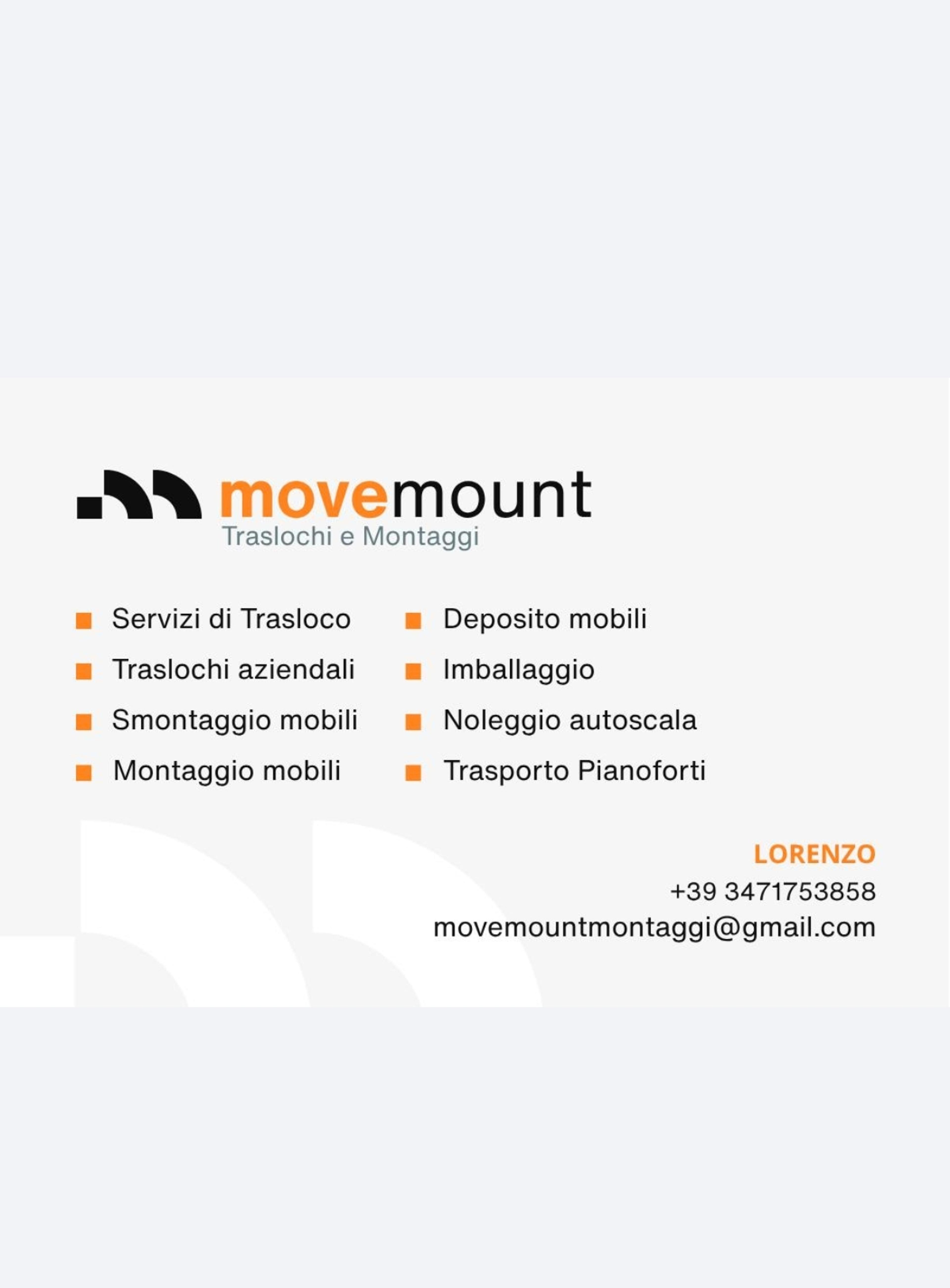 MoveMount Traslochi E Montaggi