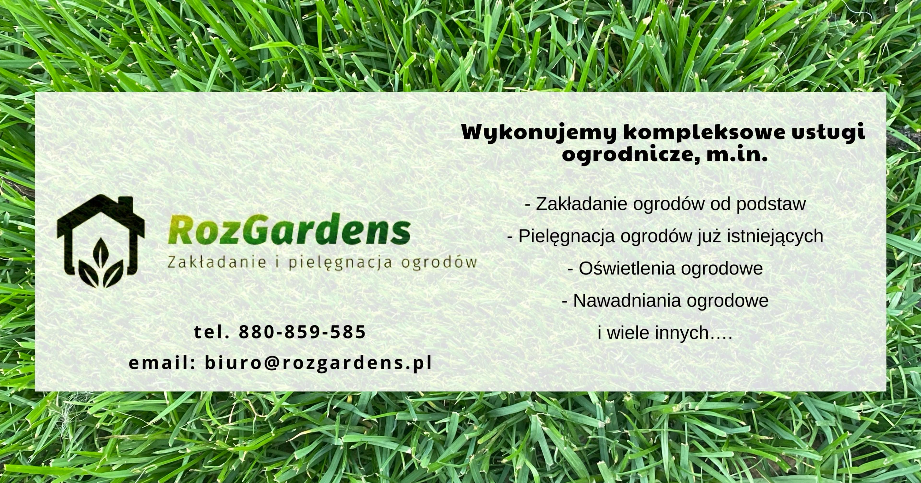 RozGardens Zakładanie i pielęgnacja ogrodów Patryk Różański