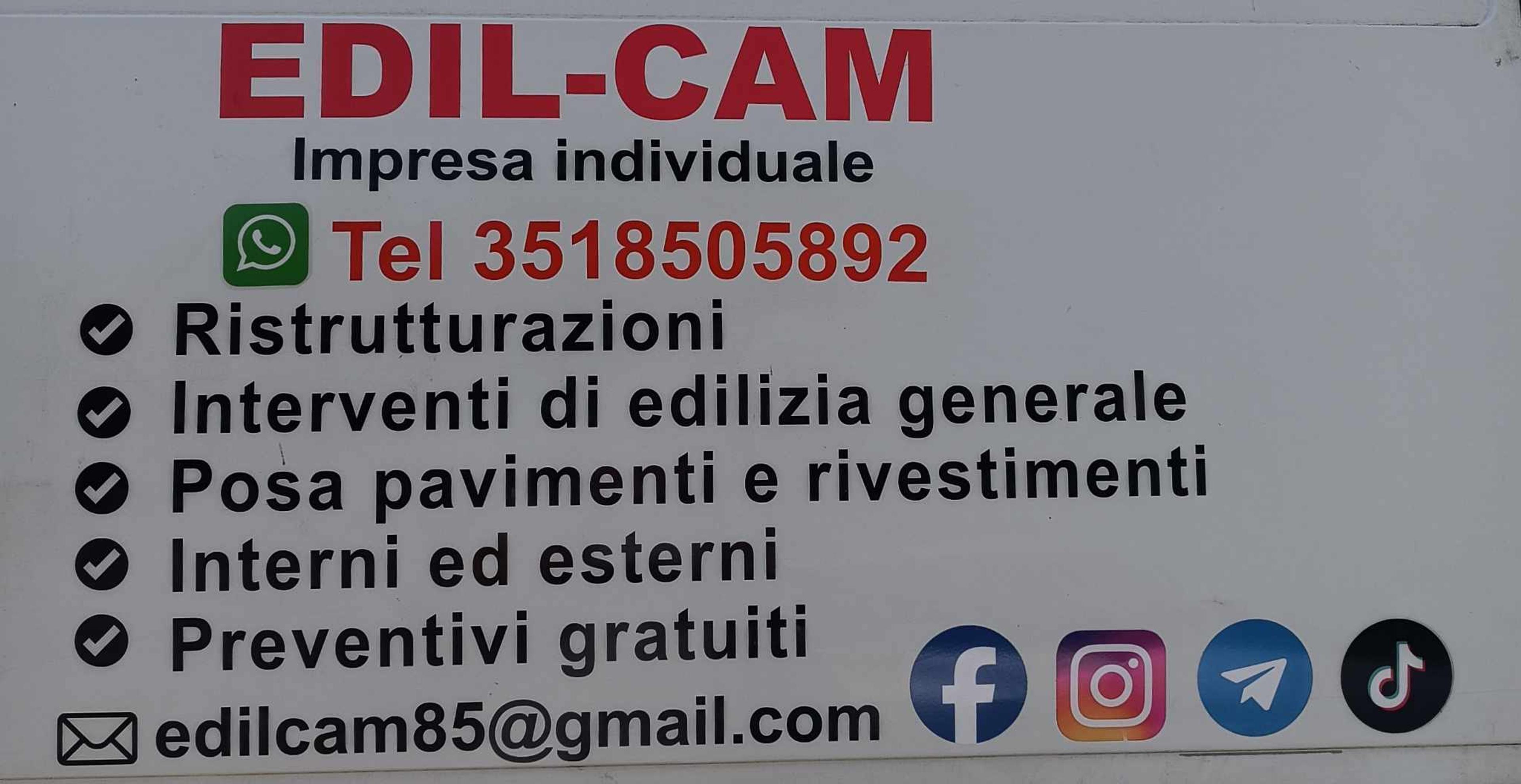 EDIL-CAM Manuel Caminati