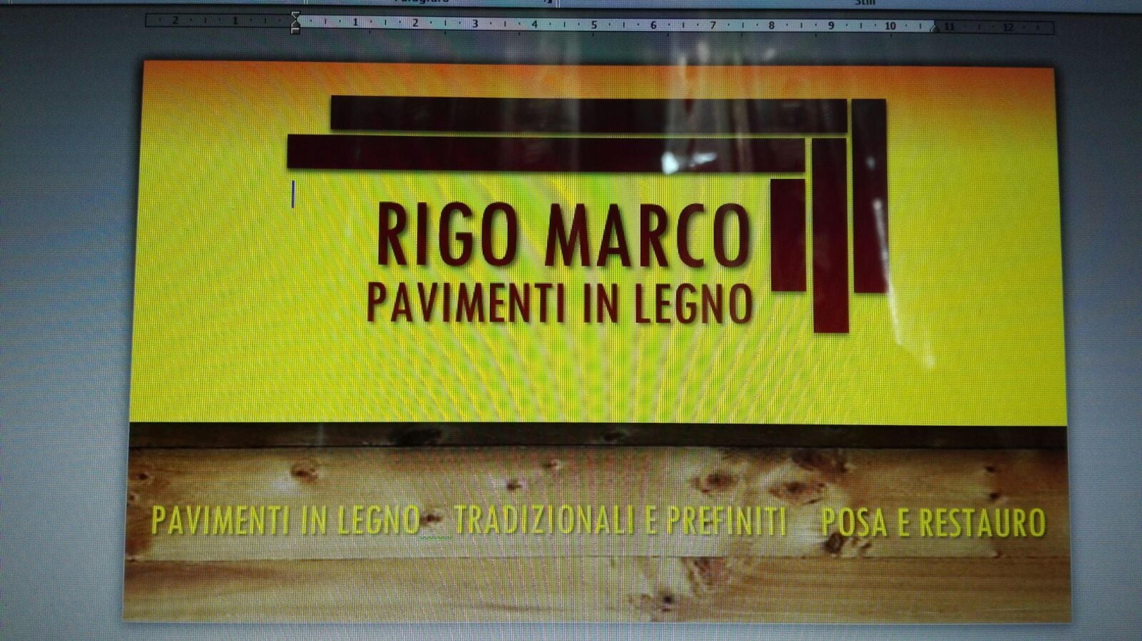 RIGO MARCO PAVIMENTI IN LEGNO