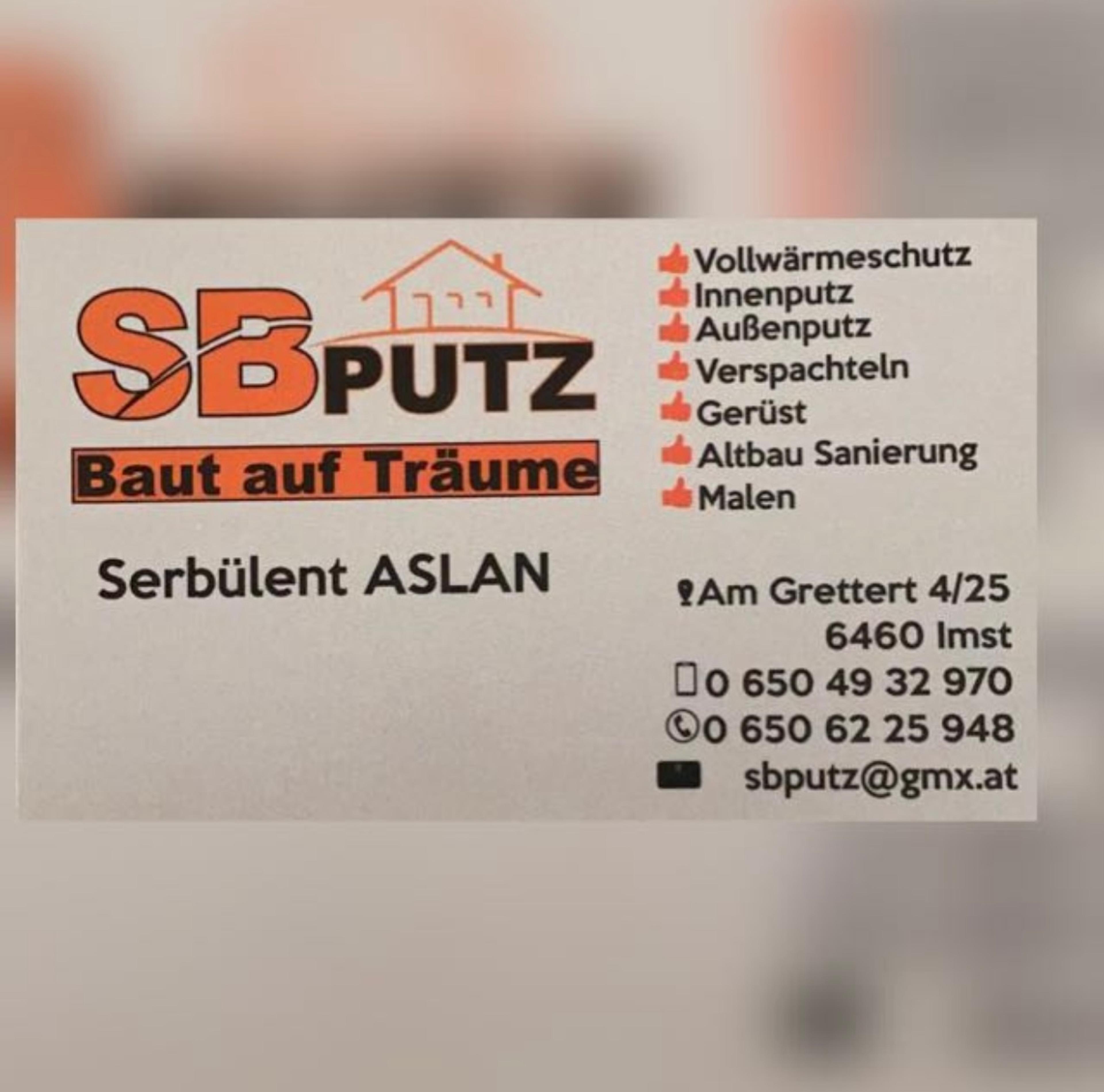 Sb Putz Serbülent Aslan