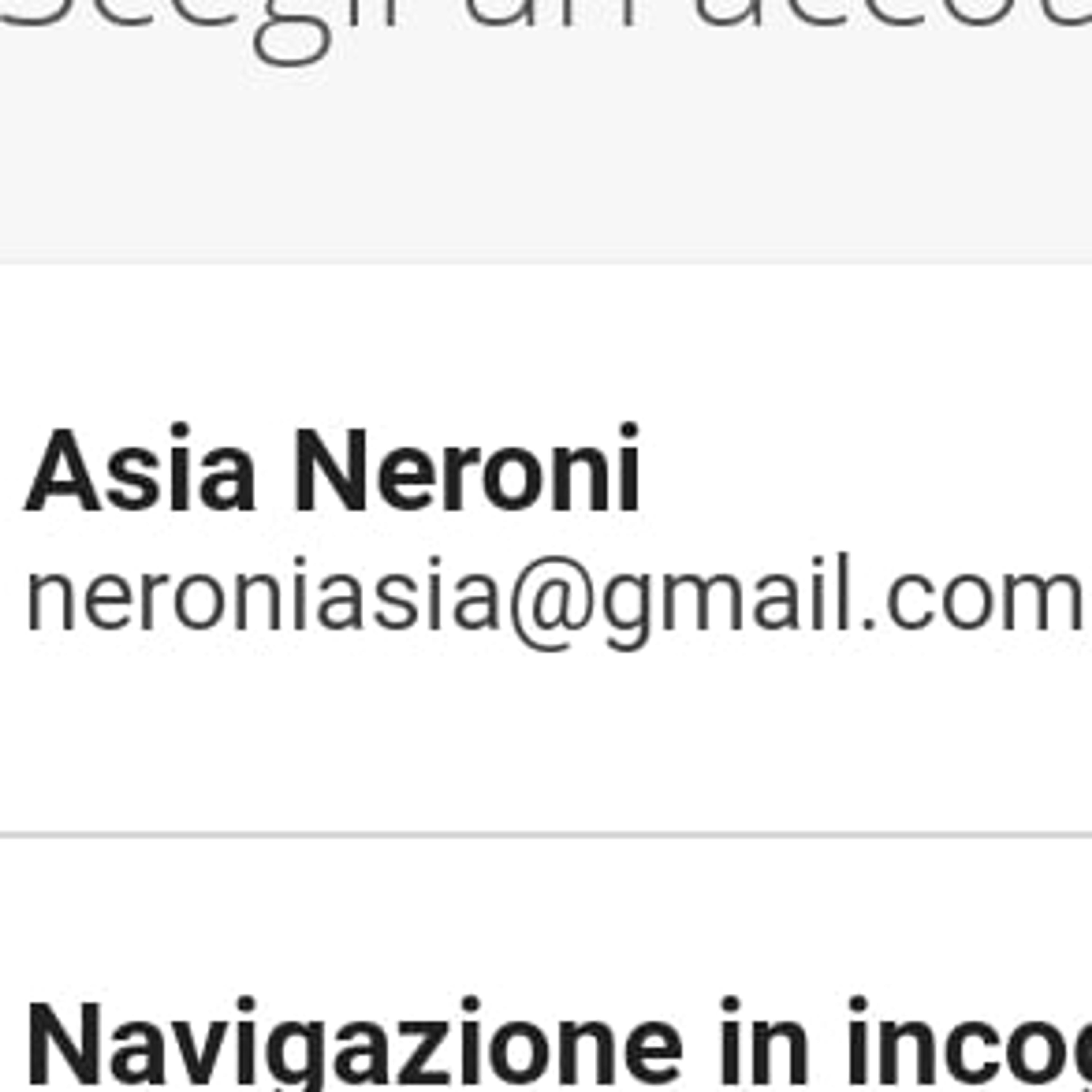 Asia Sofie Neroni