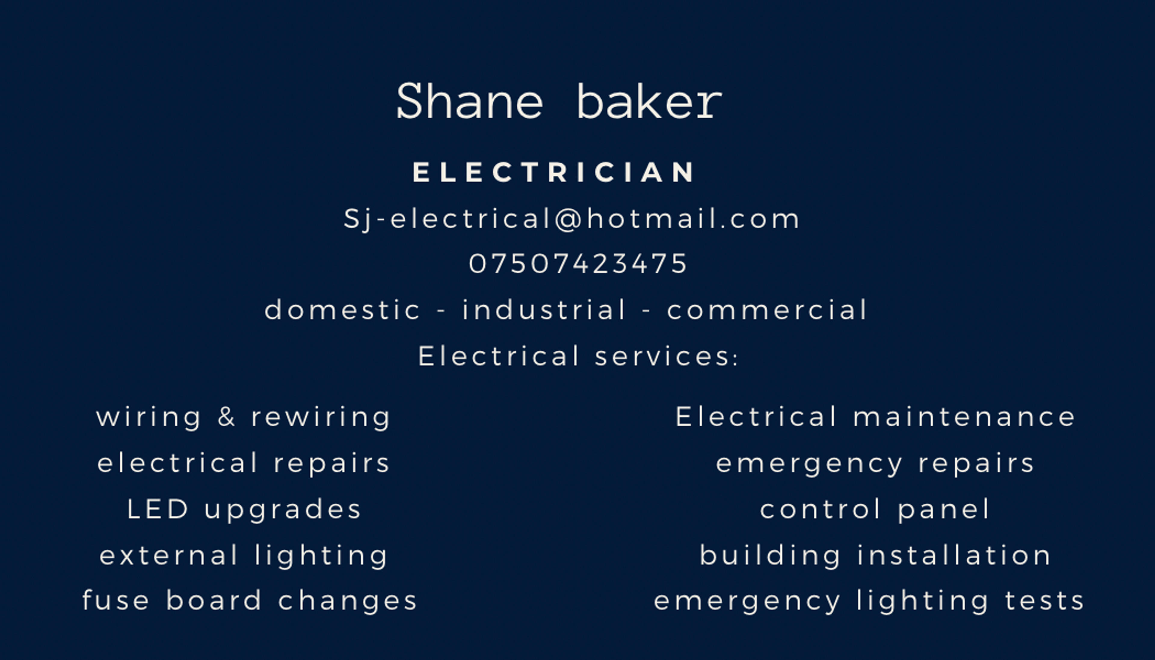 Shane Baker Baker