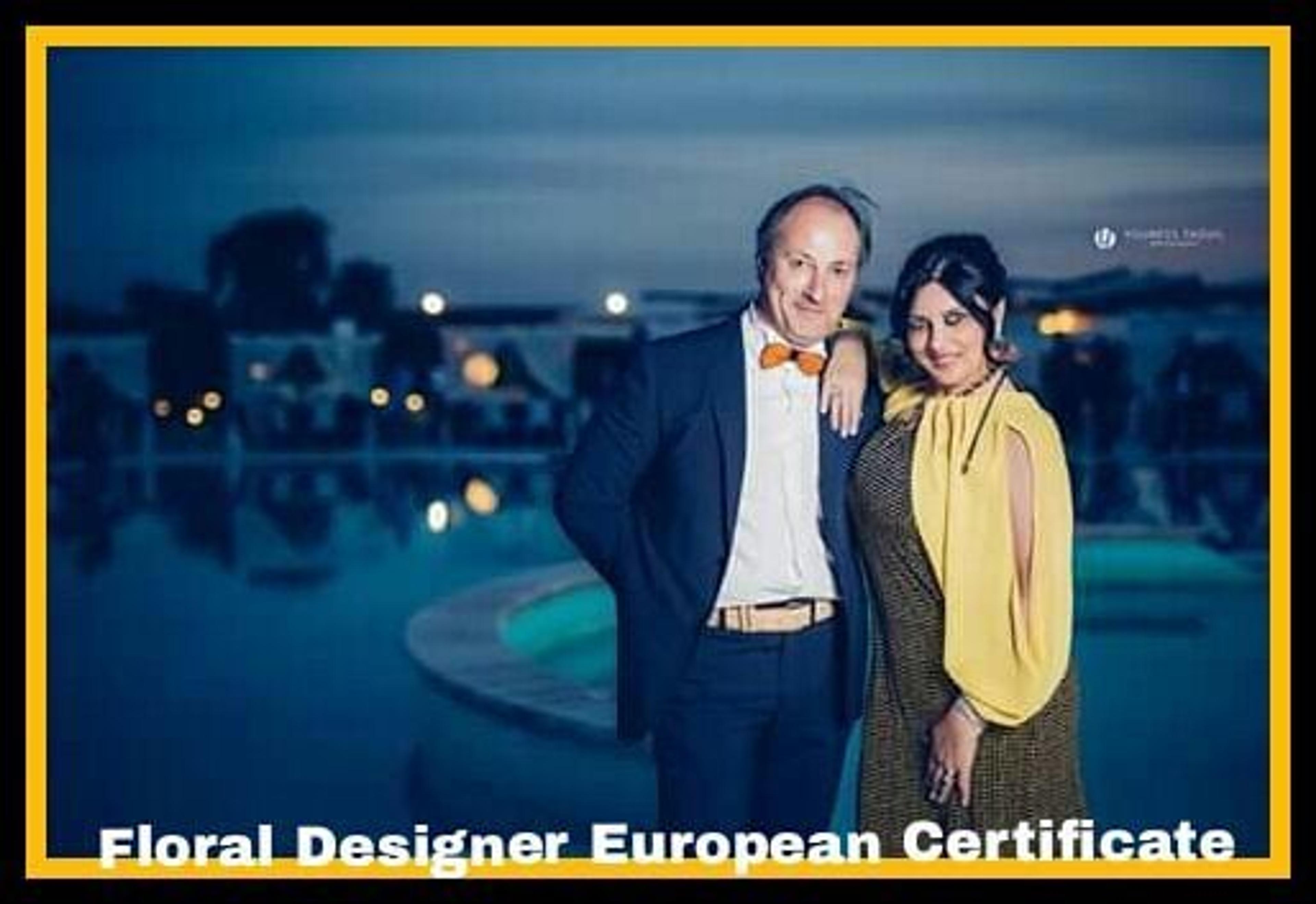 ART & NATURE DESIGNER FLORAL DESIGNER Certificate Eu.