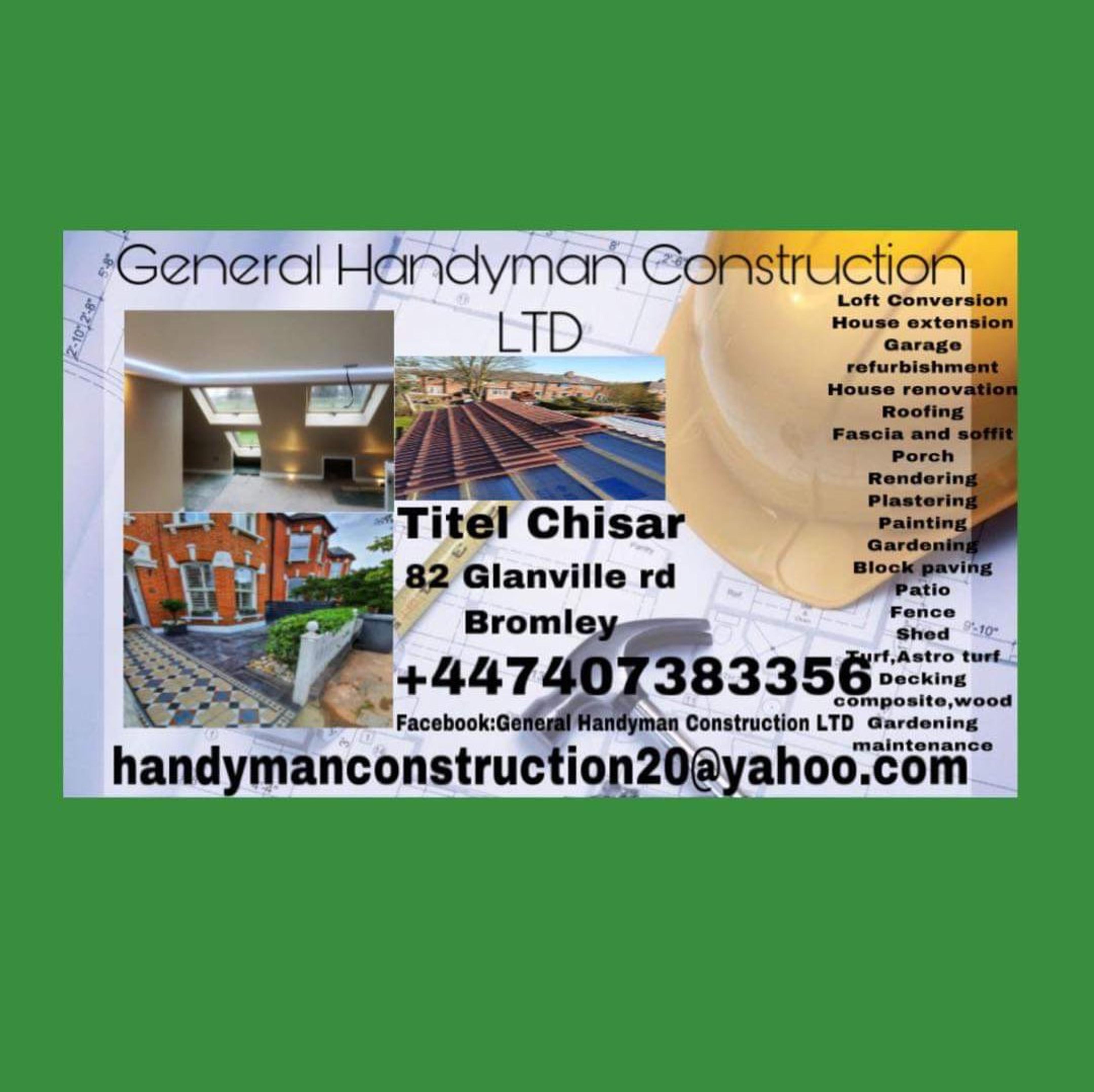 General handyman construction Ltd